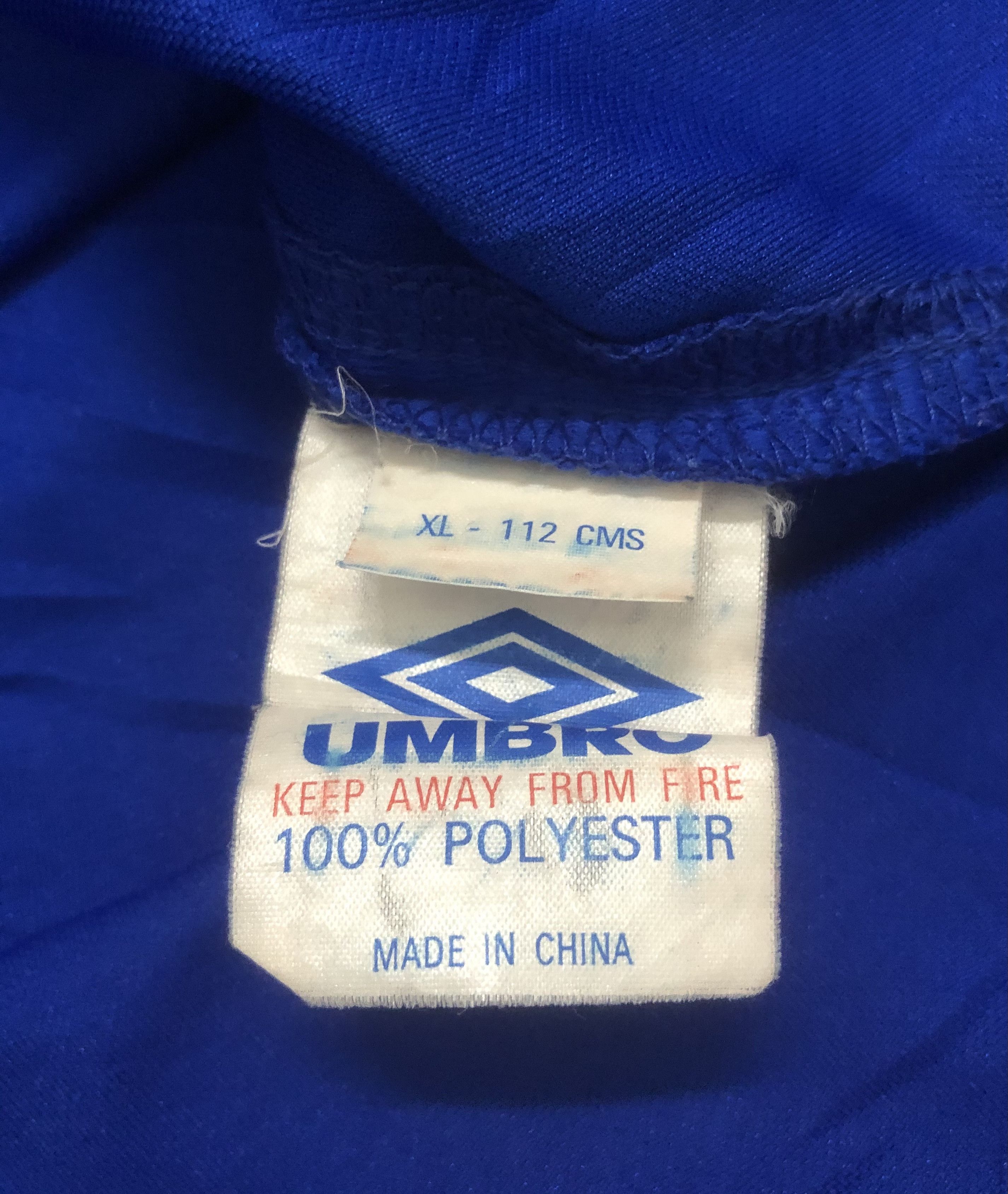 Chelsea Soccer × Umbro Vintage Umbro Autoglass Chelsea Football Club Size US XL / EU 56 / 4 - 8 Thumbnail