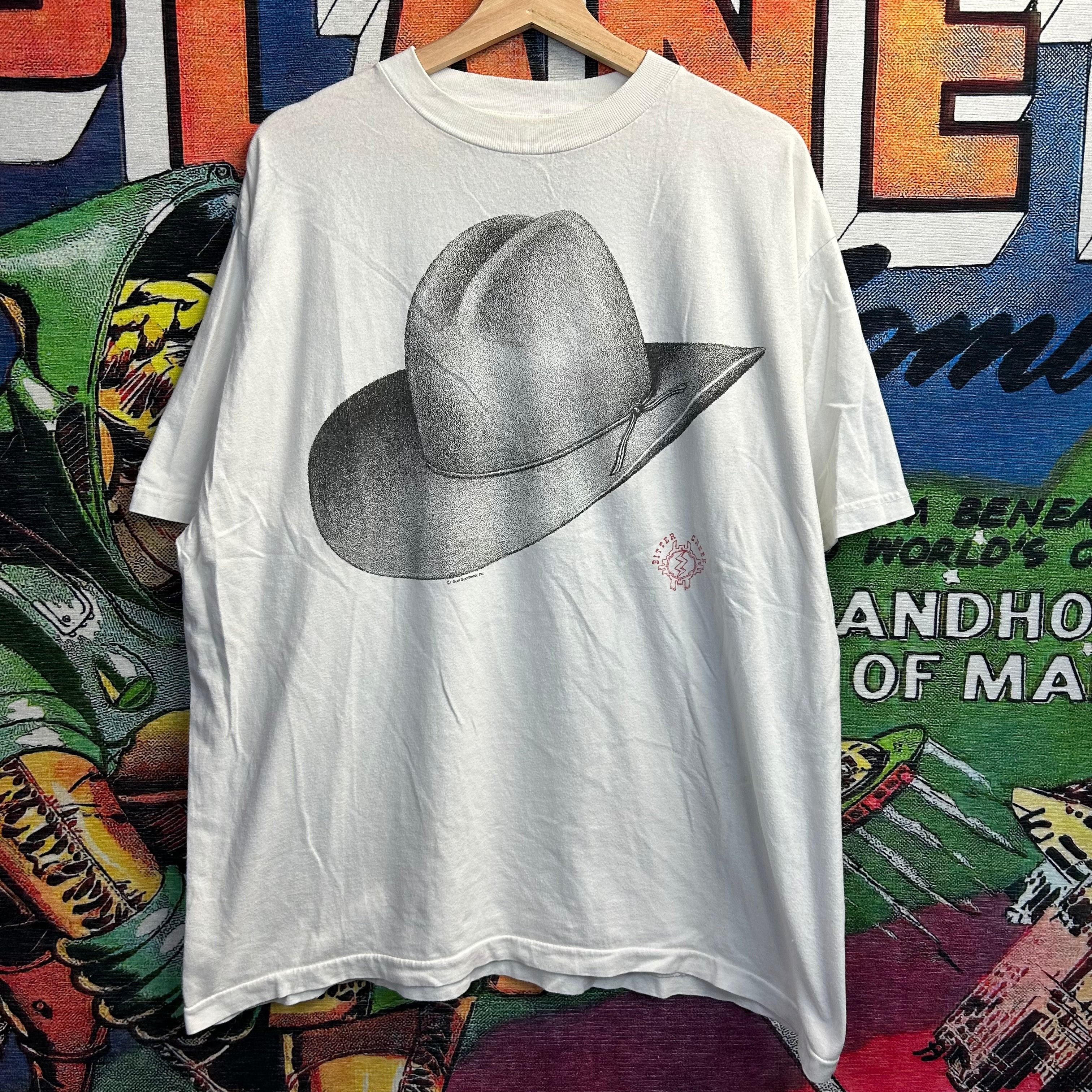 Other Vintage 90’s Cowboy Hat Tee Size XL Size US XL / EU 56 / 4 - 1 Thumbnail