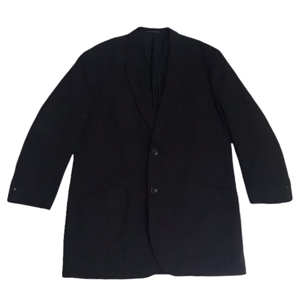 Yohji Yamamoto 🔥Archived🔥Runway Yohji Yamamoto pour homme signature coat Size US S / EU 44-46 / 1 - 3 Thumbnail