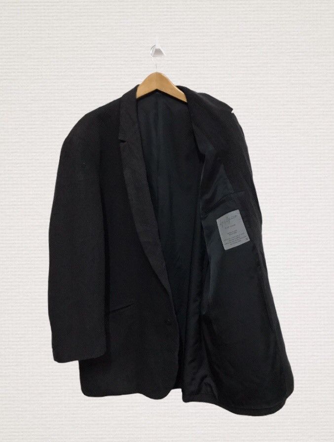 Yohji Yamamoto 🔥Archived🔥Runway Yohji Yamamoto pour homme signature coat Size US S / EU 44-46 / 1 - 5 Thumbnail