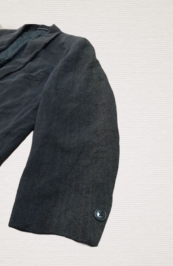 Yohji Yamamoto 🔥Archived🔥Runway Yohji Yamamoto pour homme signature coat Size US S / EU 44-46 / 1 - 9 Thumbnail