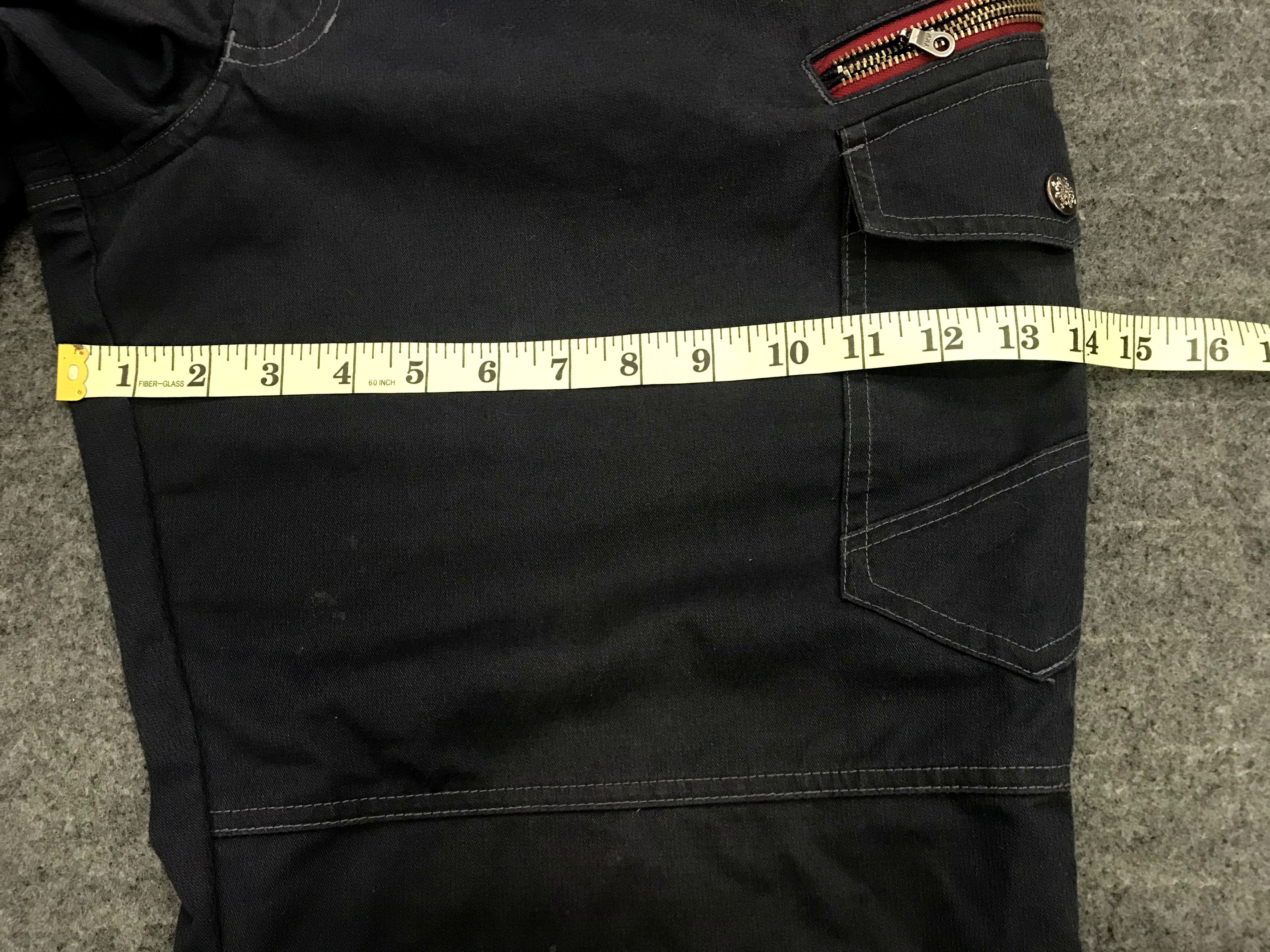 Japanese Brand Vintage Style Jawin Tactical Cargo Side Pockets Casua Pants Size US 34 / EU 50 - 11 Thumbnail