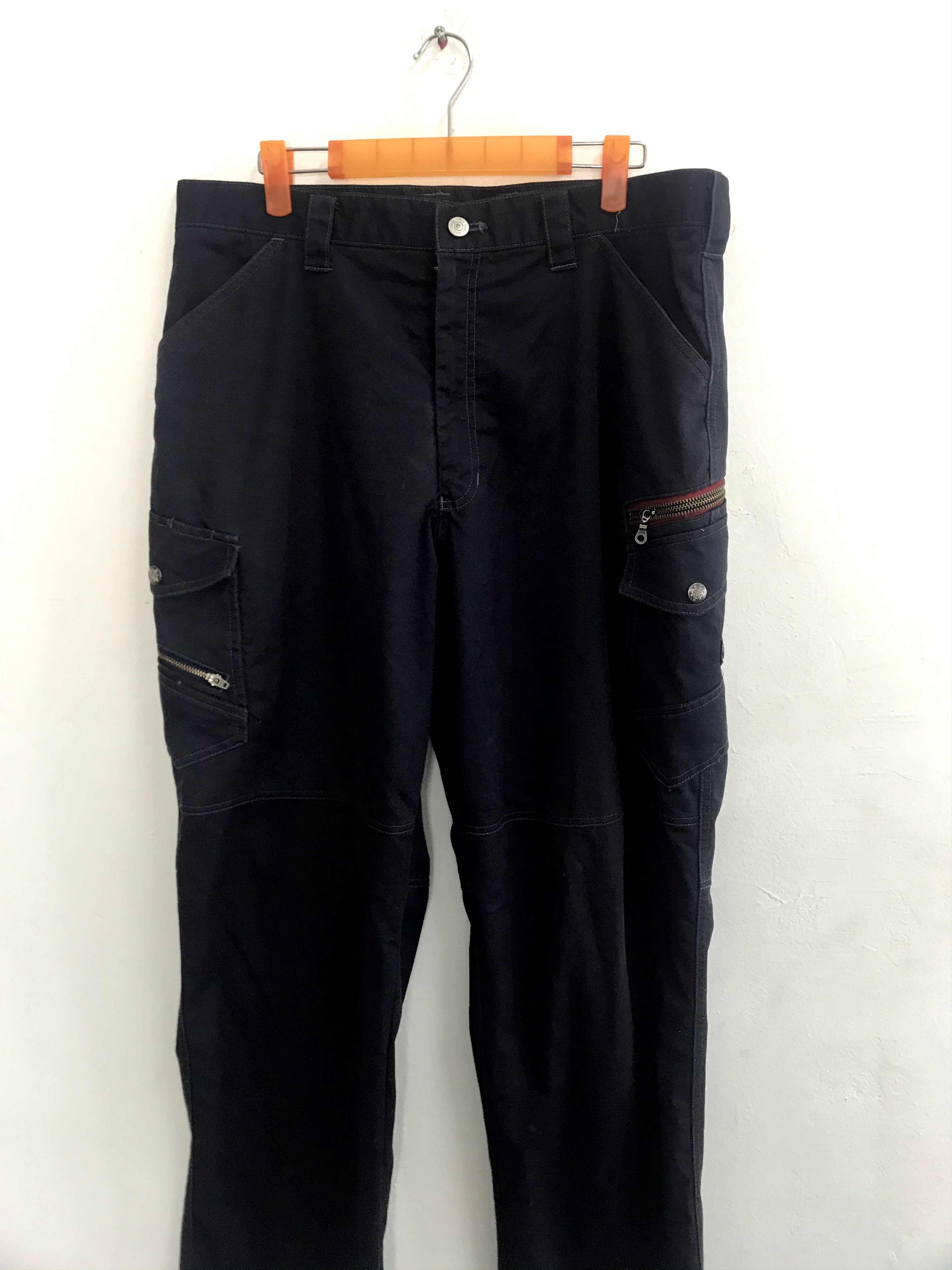 Japanese Brand Vintage Style Jawin Tactical Cargo Side Pockets Casua Pants Size US 34 / EU 50 - 3 Thumbnail