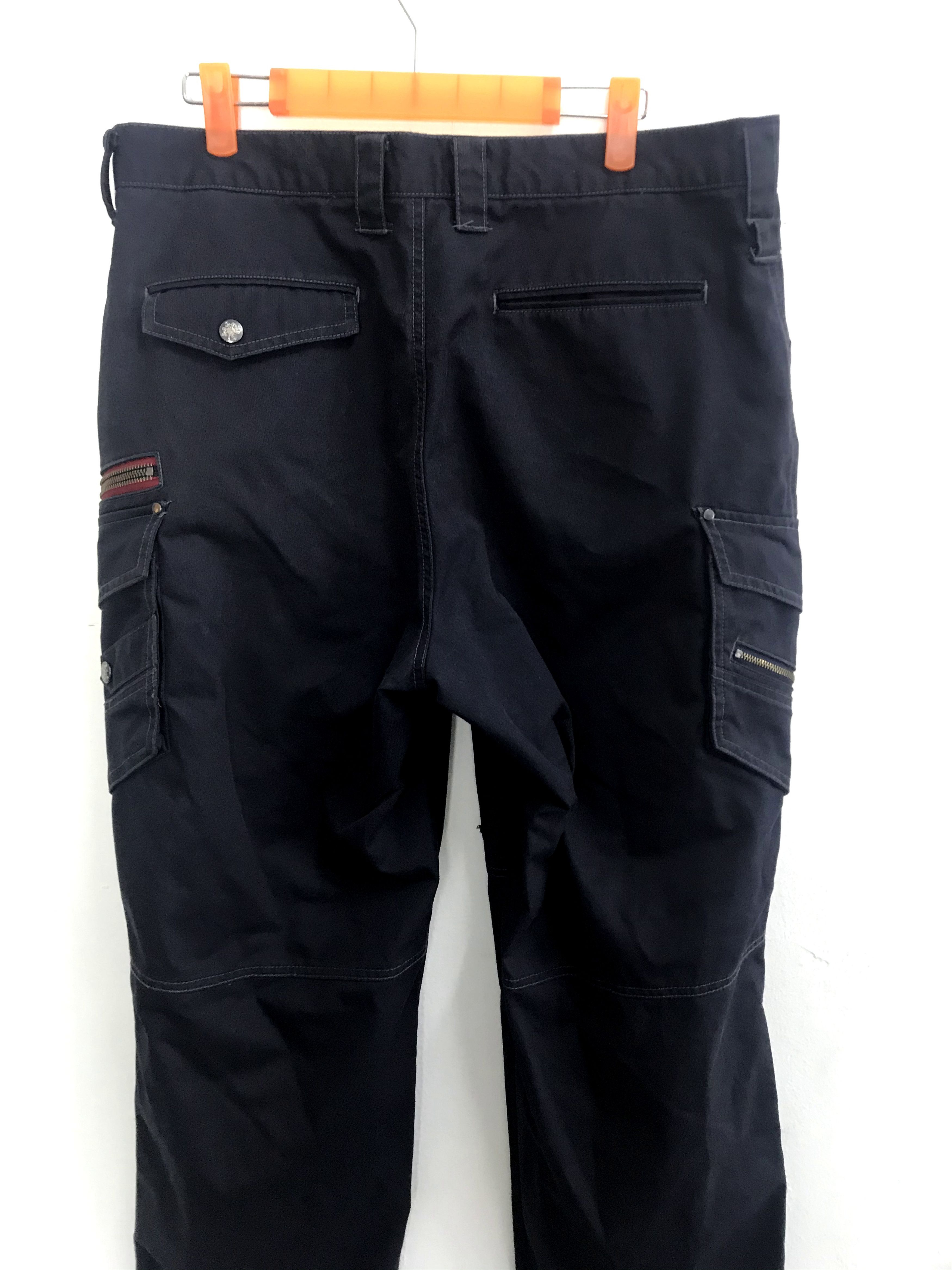 Japanese Brand Vintage Style Jawin Tactical Cargo Side Pockets Casua Pants Size US 34 / EU 50 - 7 Thumbnail
