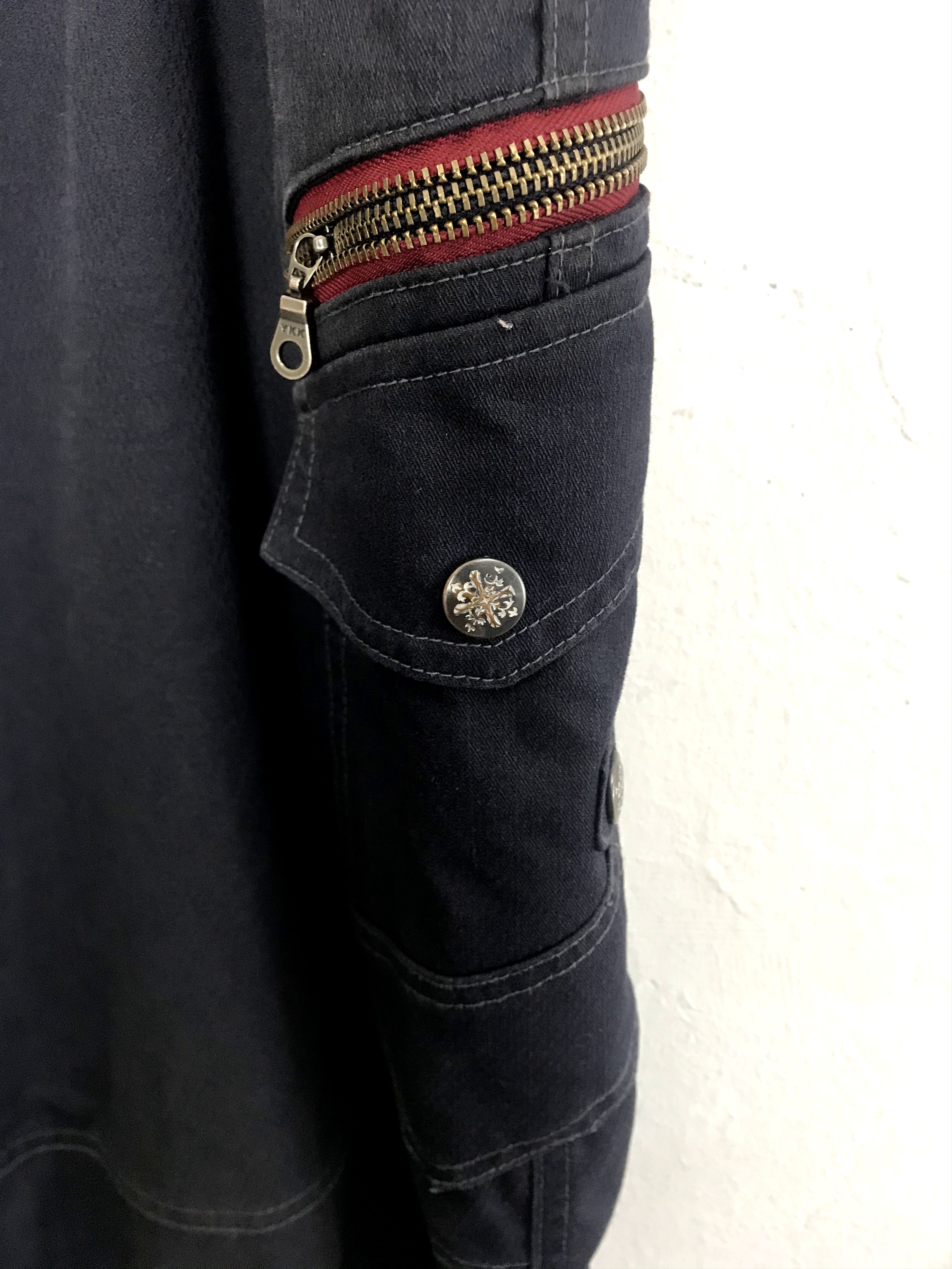 Japanese Brand Vintage Style Jawin Tactical Cargo Side Pockets Casua Pants Size US 34 / EU 50 - 5 Thumbnail