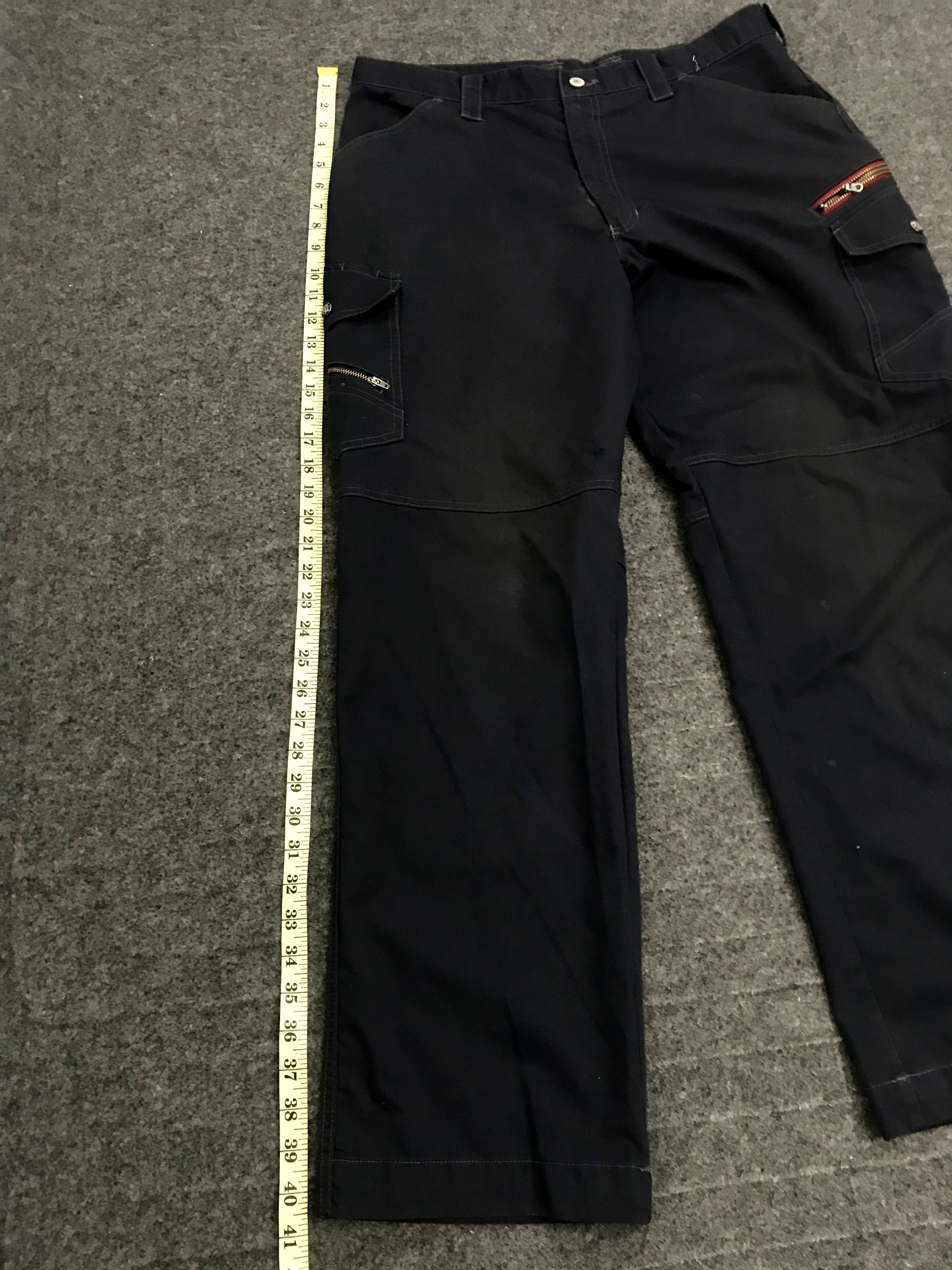 Japanese Brand Vintage Style Jawin Tactical Cargo Side Pockets Casua Pants Size US 34 / EU 50 - 12 Thumbnail