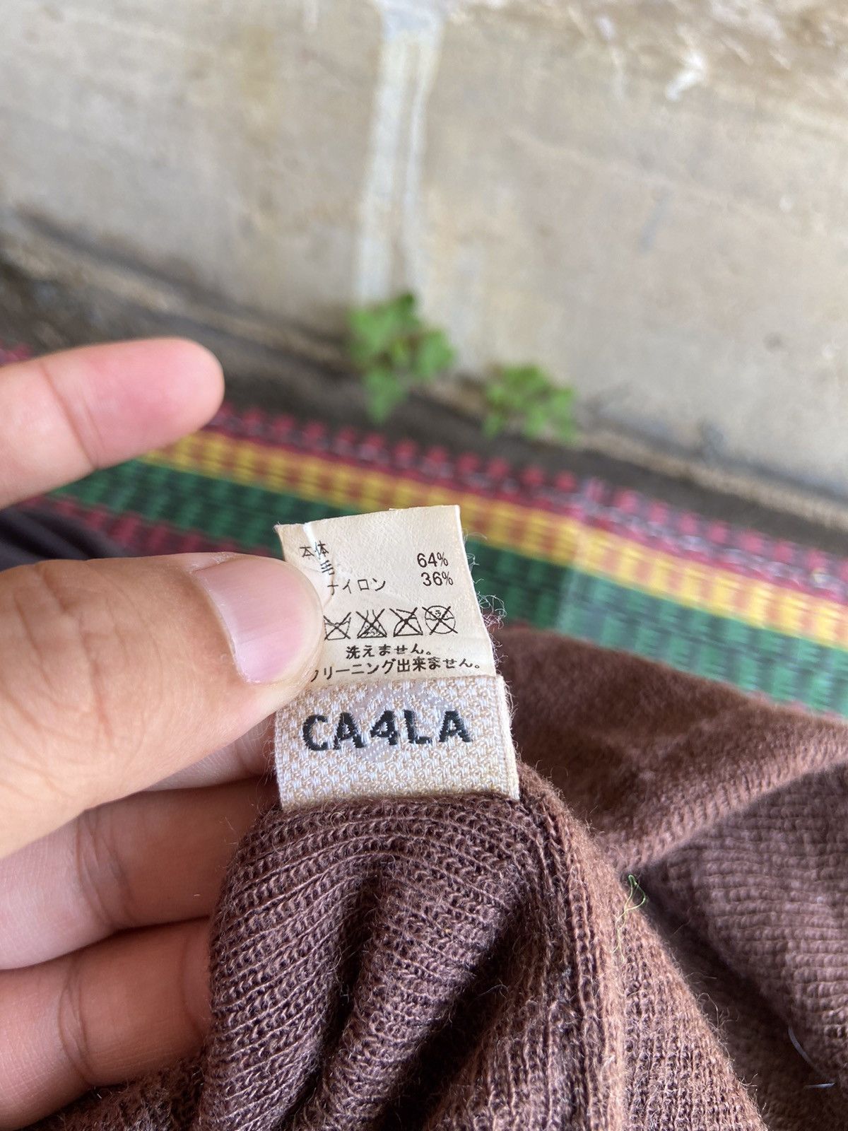 CA4LA Ca4la Morphed Stripe Style Beanie Hat Size ONE SIZE - 5 Thumbnail