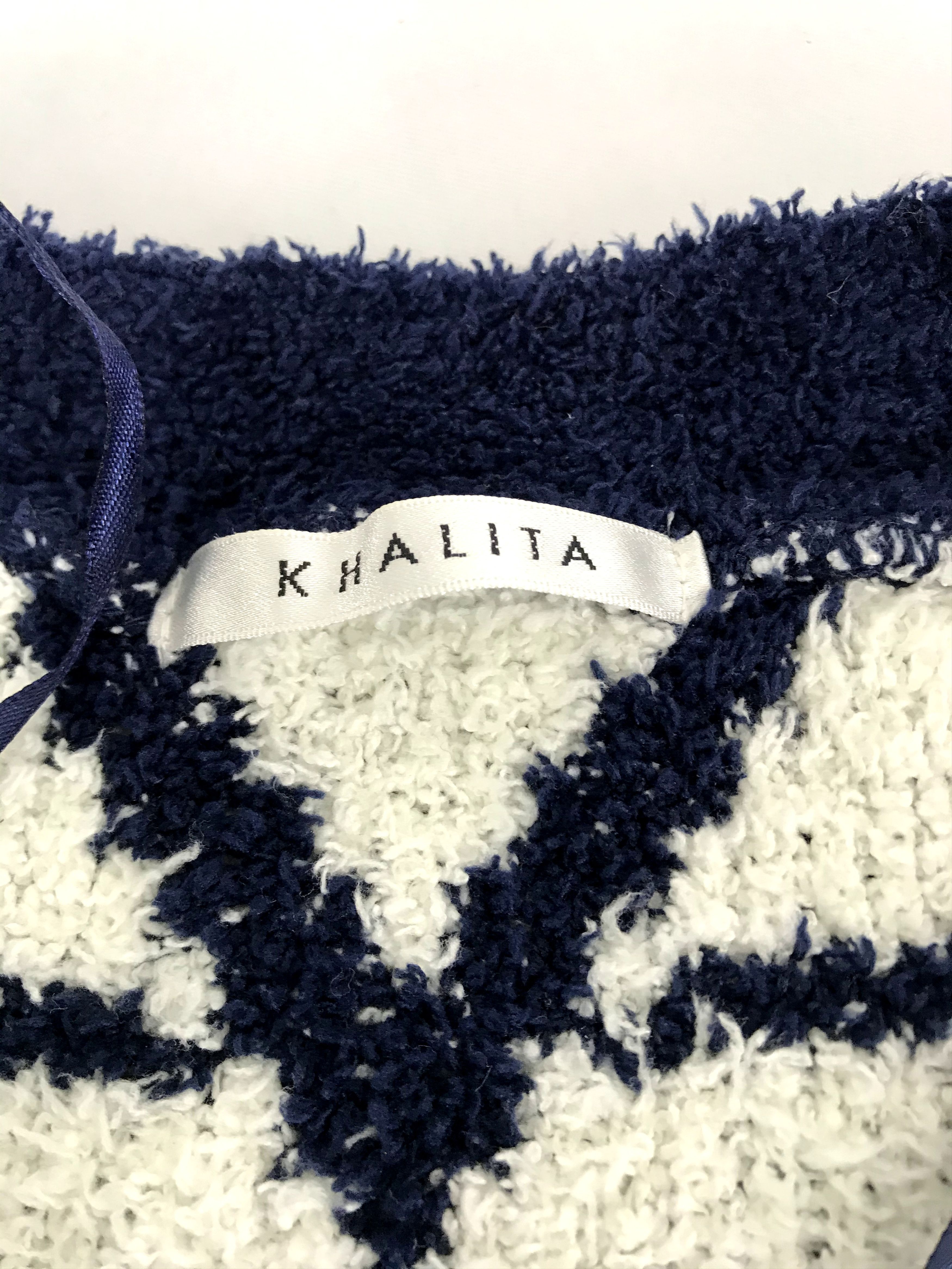 Other Vintage Khalita Ethic Native Striped Fleece Cardigan Jacket Size US M / EU 48-50 / 2 - 5 Thumbnail