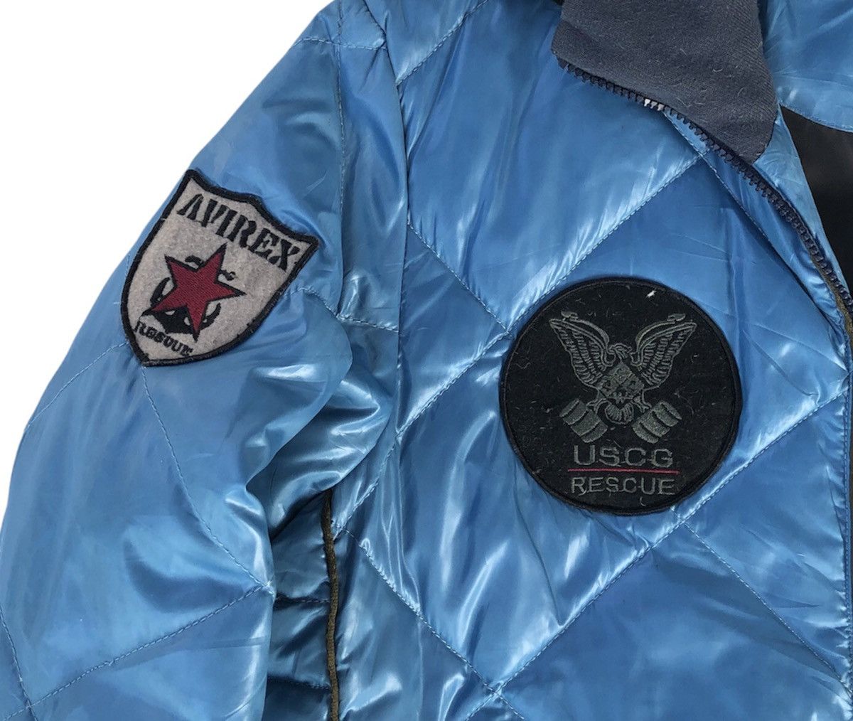 Avirex Avirex AF-75 USCG Rescue Down Puffer Hooded Jacket Size US M / EU 48-50 / 2 - 4 Thumbnail