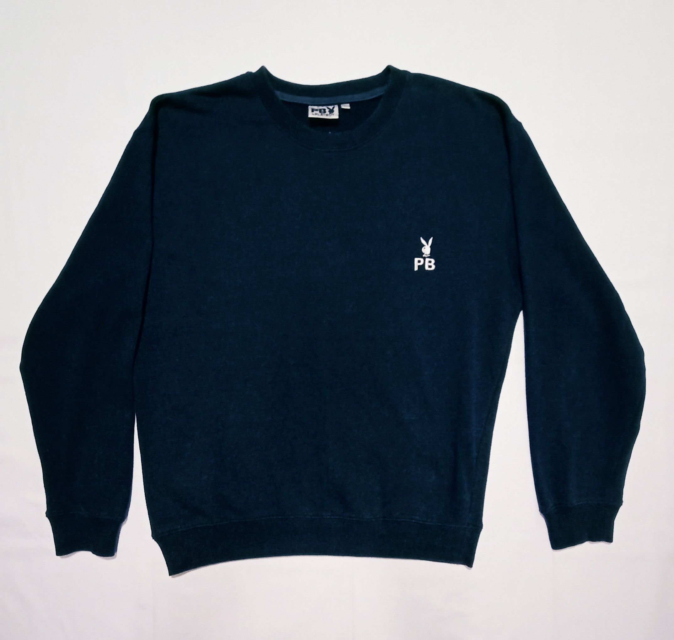 Playboy Playboy PB Sweatshirt Embroidery Big Spell Out Logo Bunny Size US M / EU 48-50 / 2 - 2 Thumbnail