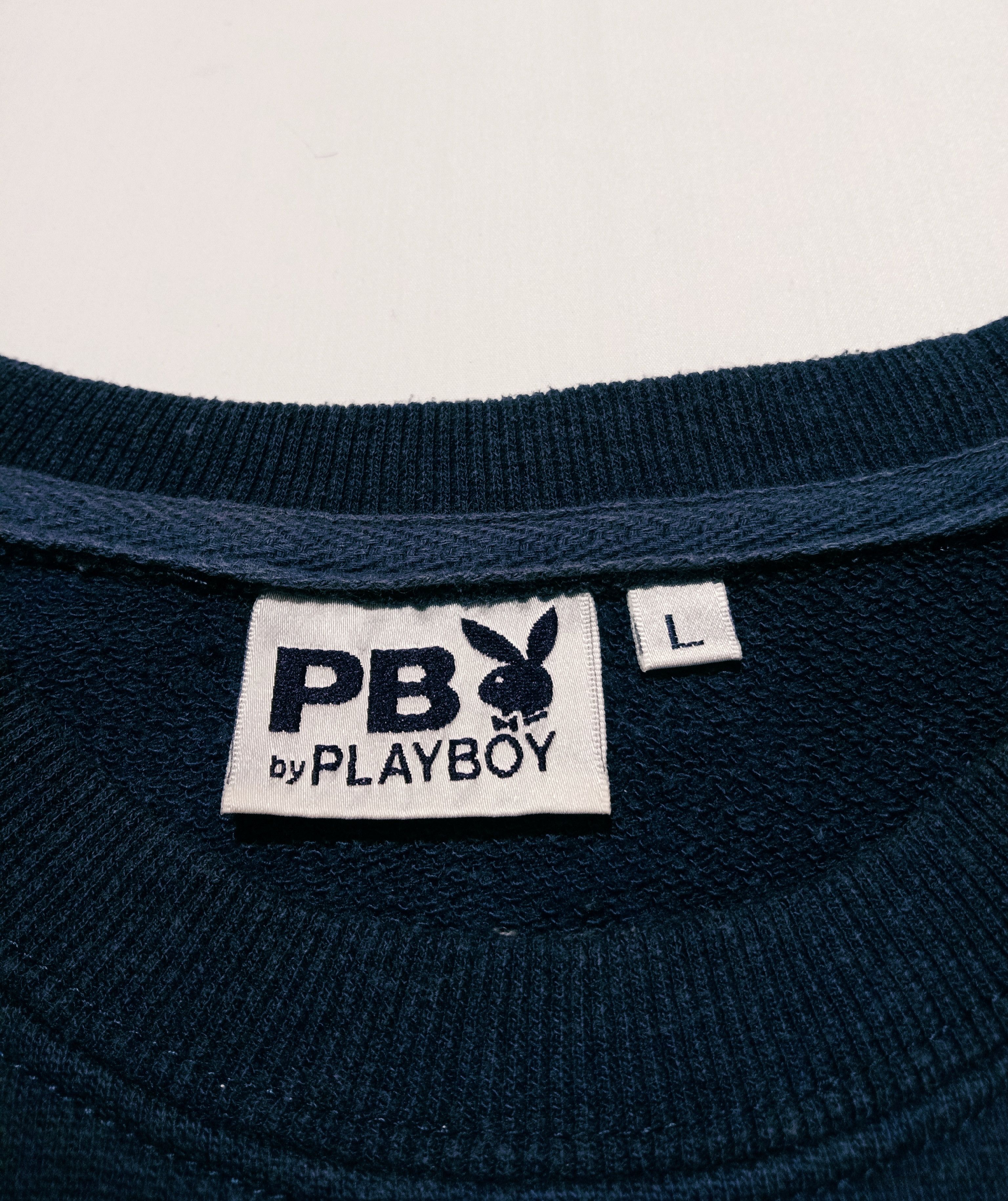 Playboy Playboy PB Sweatshirt Embroidery Big Spell Out Logo Bunny Size US M / EU 48-50 / 2 - 4 Thumbnail