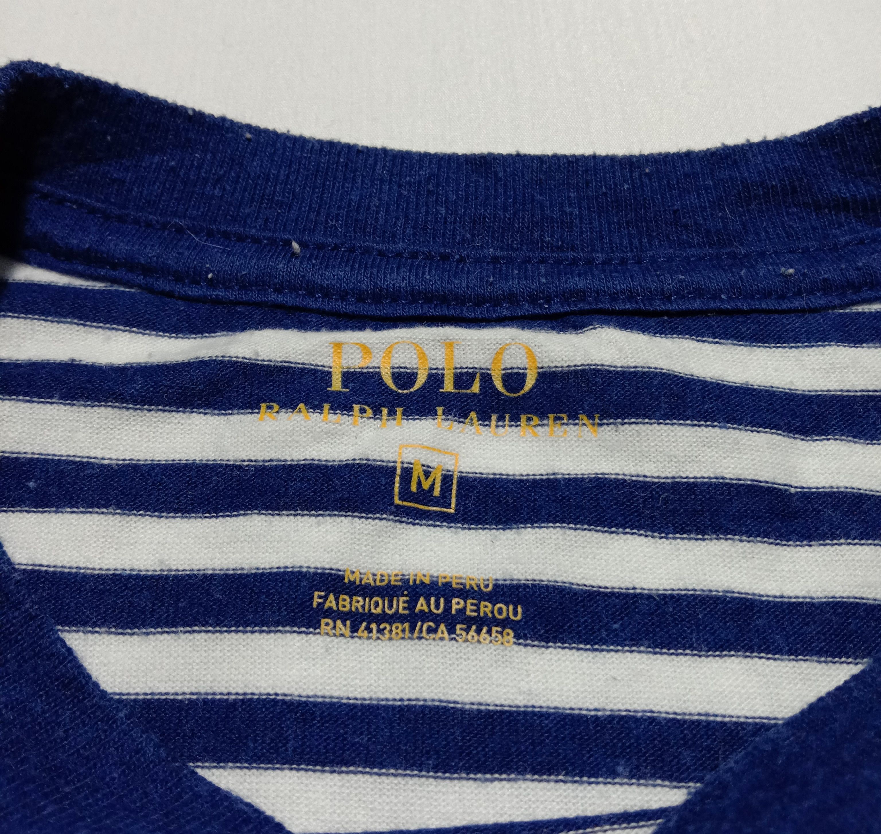 Polo Ralph Lauren Striped Tee Ralph Lauren Size S / US 4 / IT 40 - 3 Thumbnail