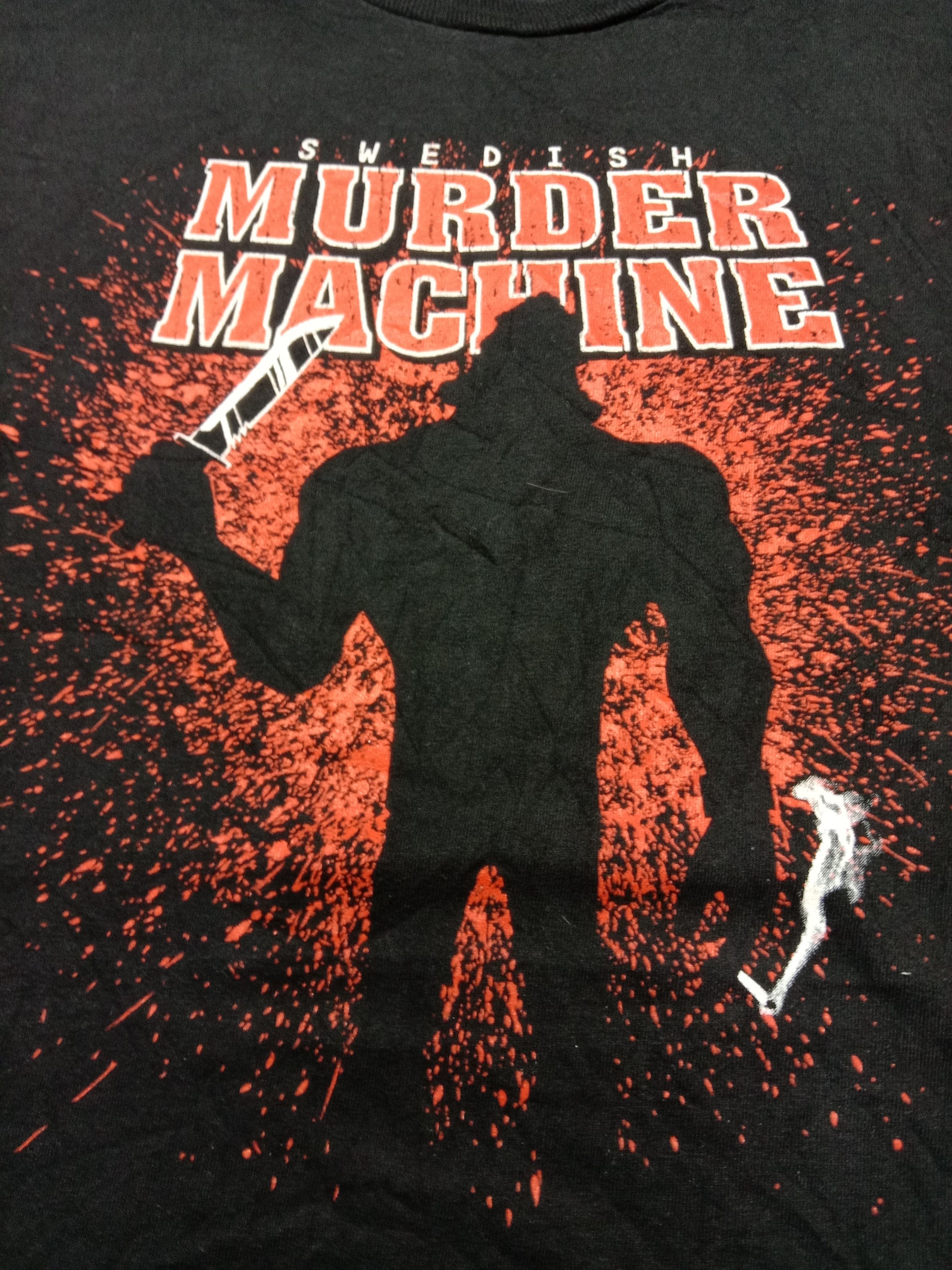 Vintage Swedish Murder Machine Cartoon Vintage Movie Size US M / EU 48-50 / 2 - 3 Thumbnail