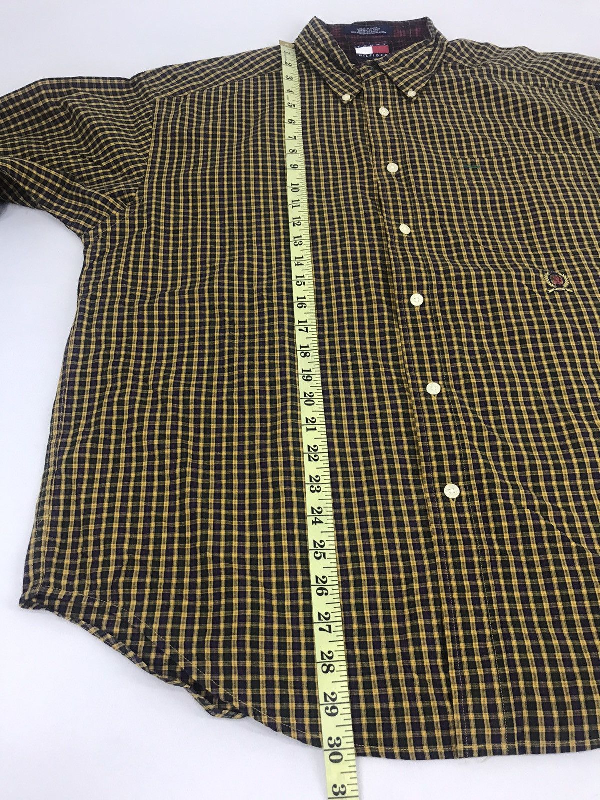 Tommy Hilfiger Tommy Hilfiger Button Down Shirt Design Checked Wear Size US XL / EU 56 / 4 - 10 Thumbnail