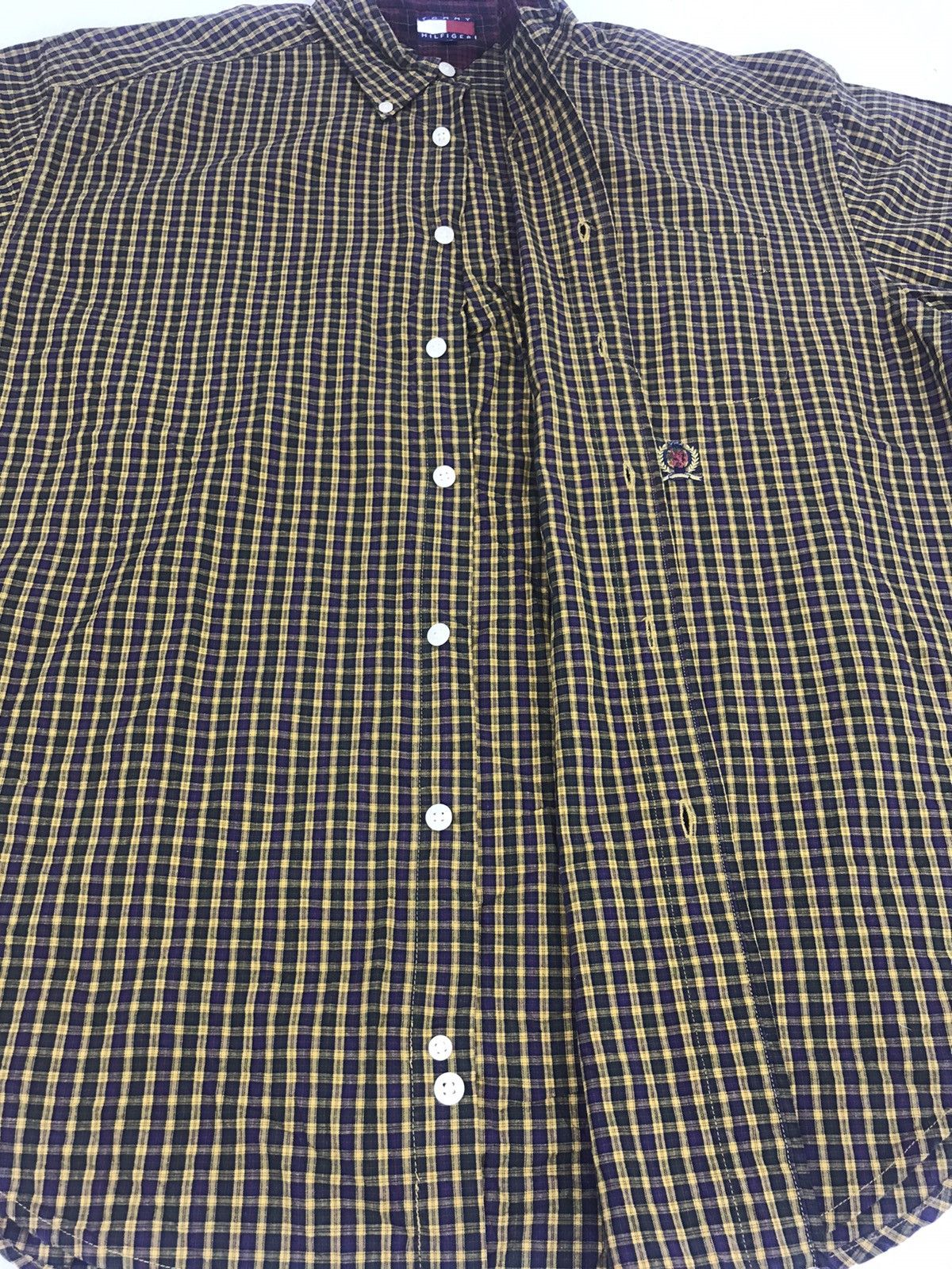 Tommy Hilfiger Tommy Hilfiger Button Down Shirt Design Checked Wear Size US XL / EU 56 / 4 - 3 Thumbnail