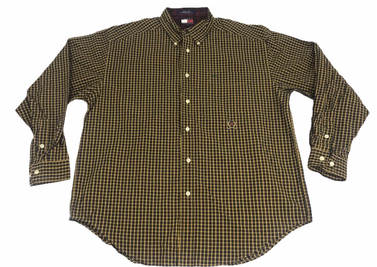 Tommy Hilfiger Tommy Hilfiger Button Down Shirt Design Checked Wear Size US XL / EU 56 / 4 - 1 Thumbnail