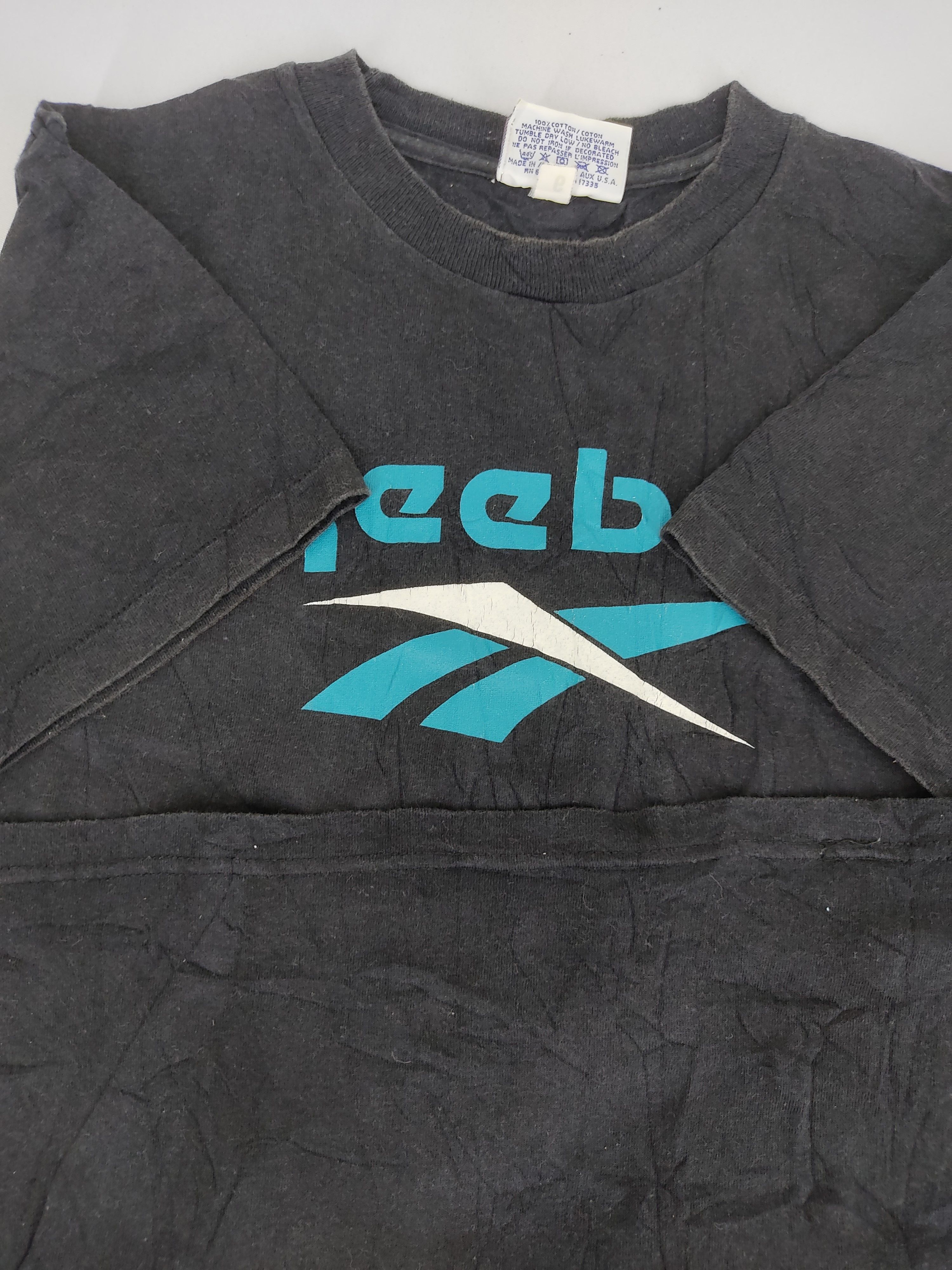 Reebok Vintage 90s Reebok USA Big Logo Spell Out Nice Design Size S / US 4 / IT 40 - 5 Thumbnail