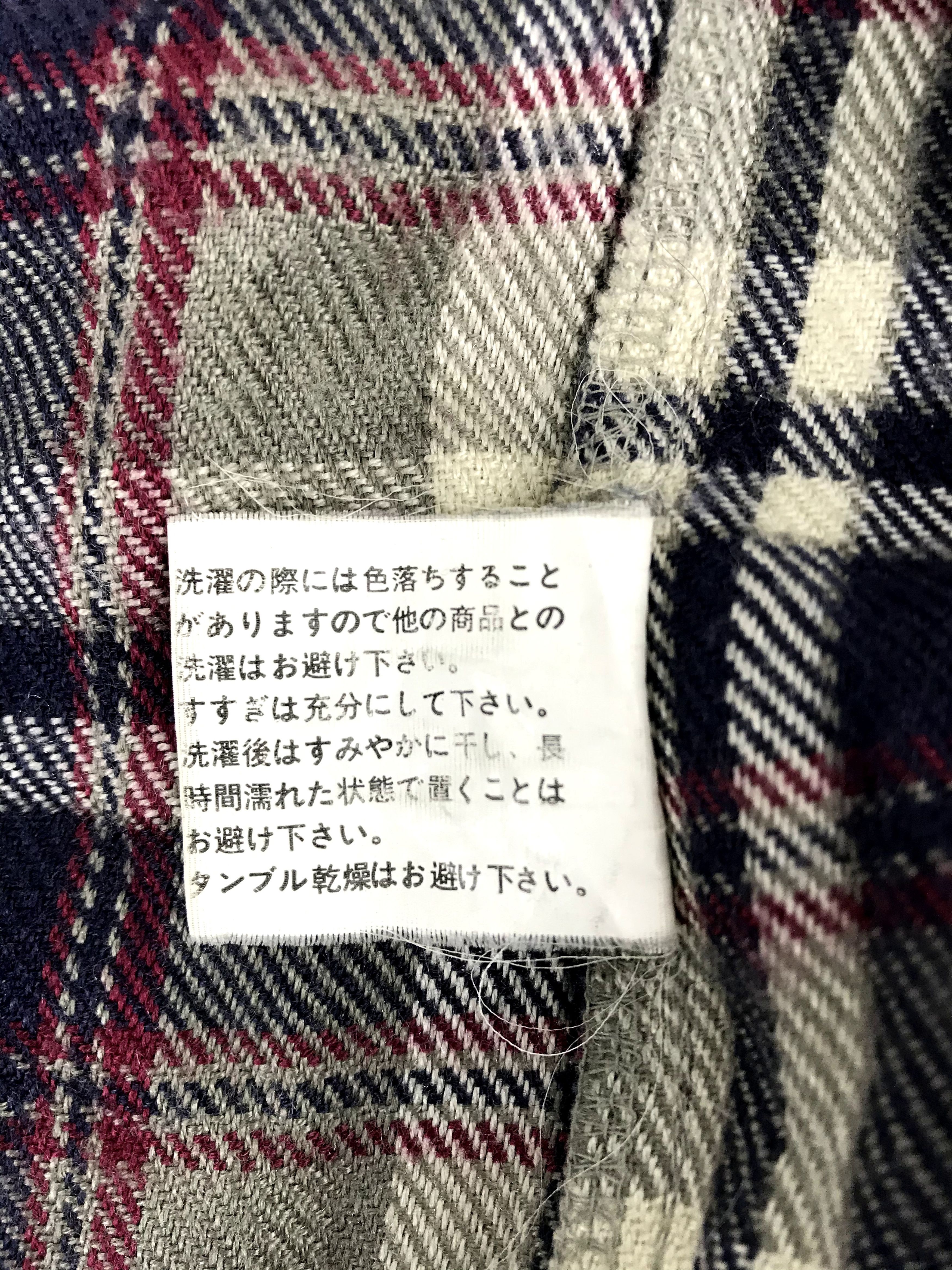 Flannel Vintage Boon Pal Casual Double Pockets Shirt Plaid Check Size US L / EU 52-54 / 3 - 7 Thumbnail
