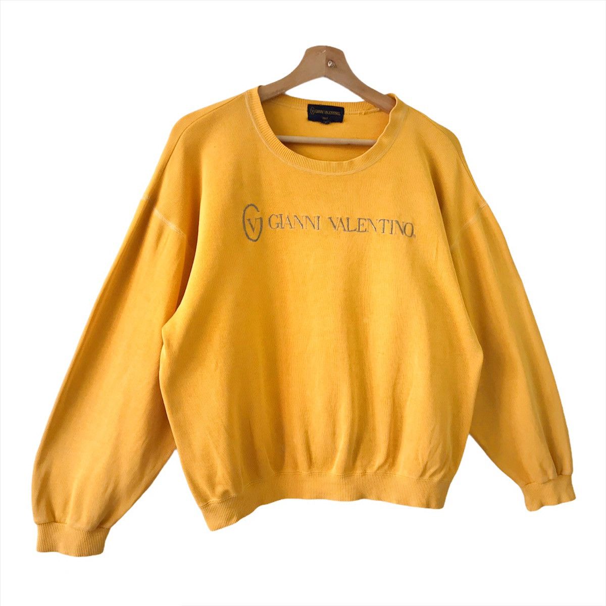 Vintage Vintage 90’s Gianni Valentino Crewneck Sweatshirt Size M Size US M / EU 48-50 / 2 - 2 Thumbnail