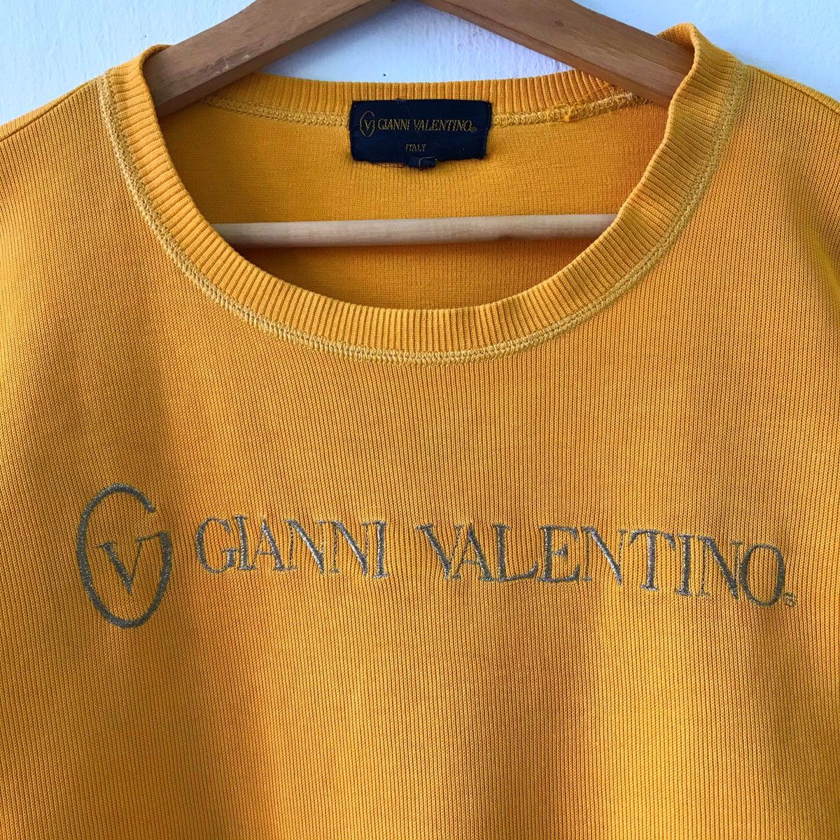 Vintage Vintage 90’s Gianni Valentino Crewneck Sweatshirt Size M Size US M / EU 48-50 / 2 - 6 Thumbnail