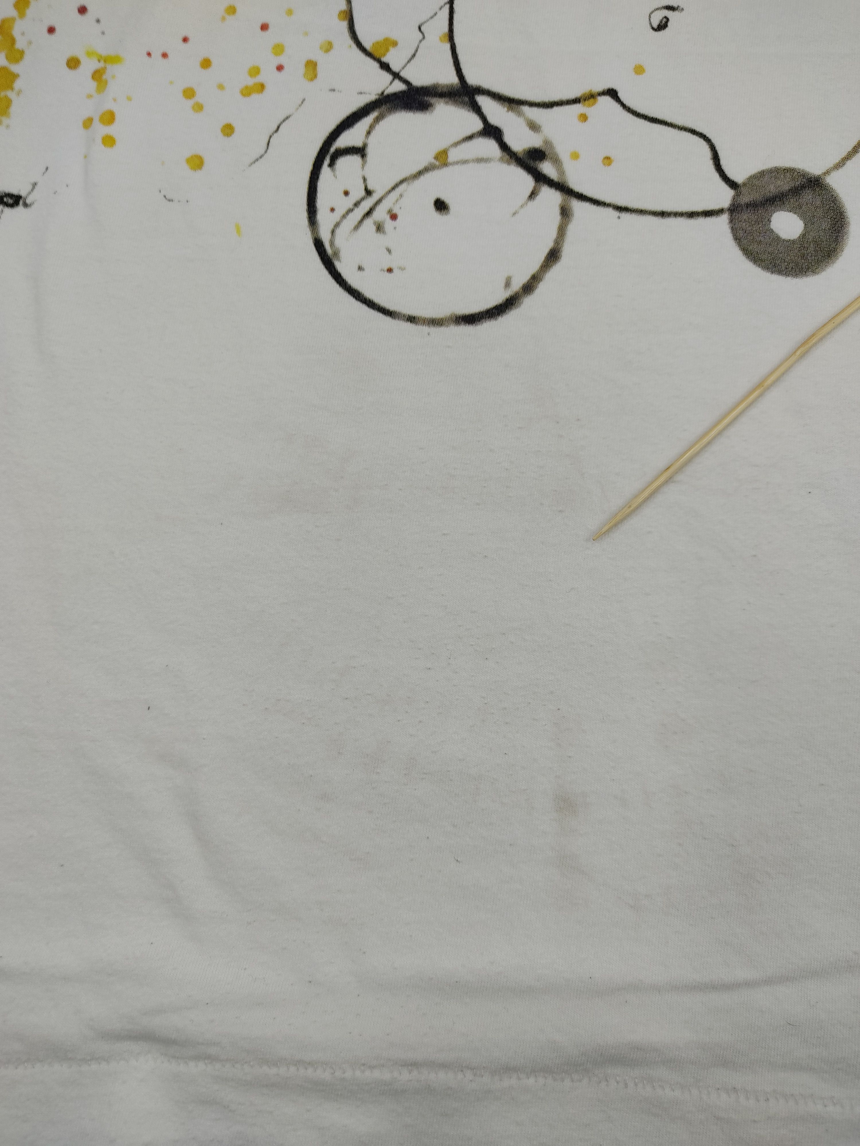 Designer Futura Abstract Expressionist Art Splash Paint Tee Size US L / EU 52-54 / 3 - 10 Thumbnail