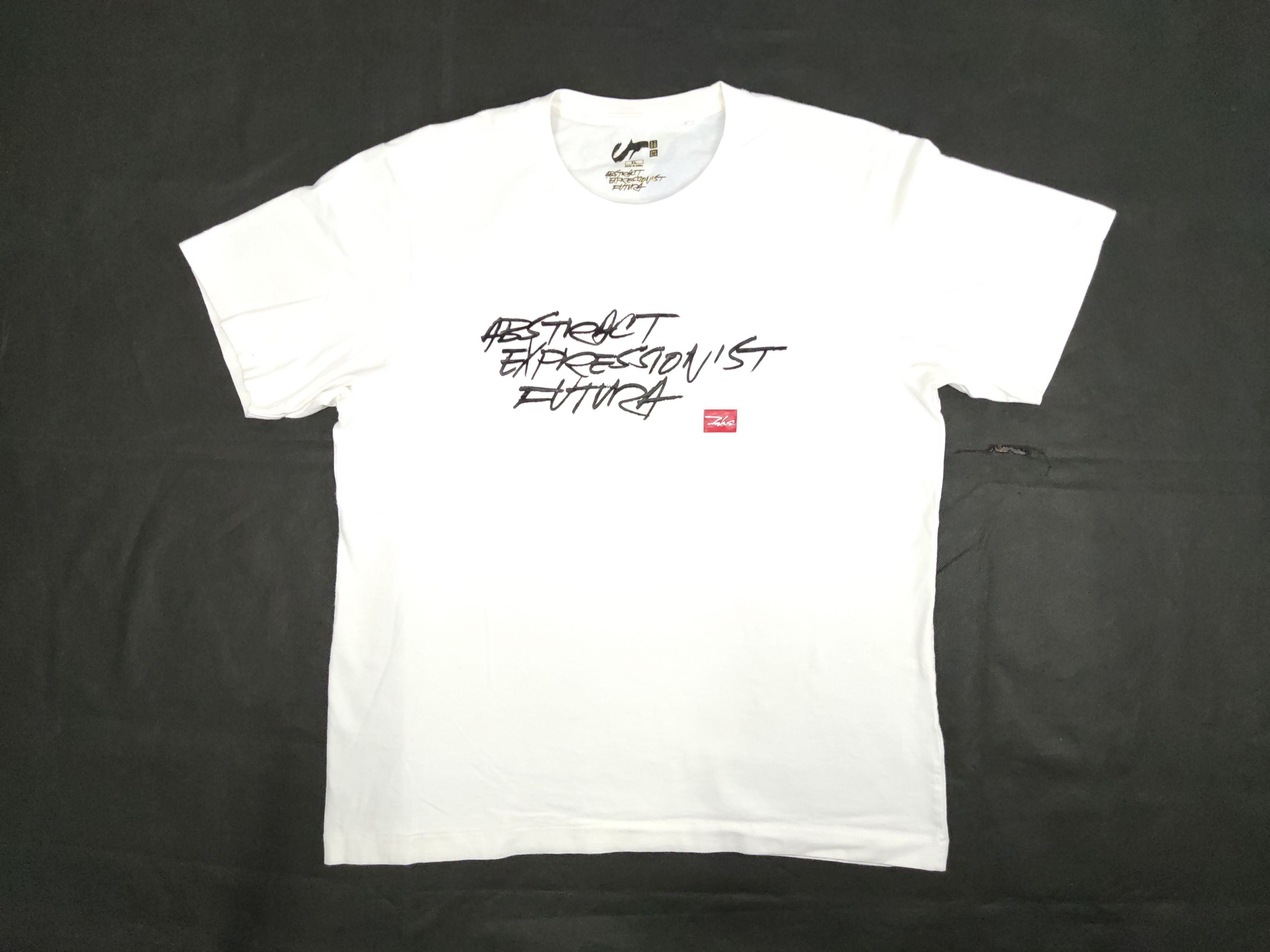 Designer Futura Abstract Expressionist Art Splash Paint Tee Size US L / EU 52-54 / 3 - 2 Thumbnail