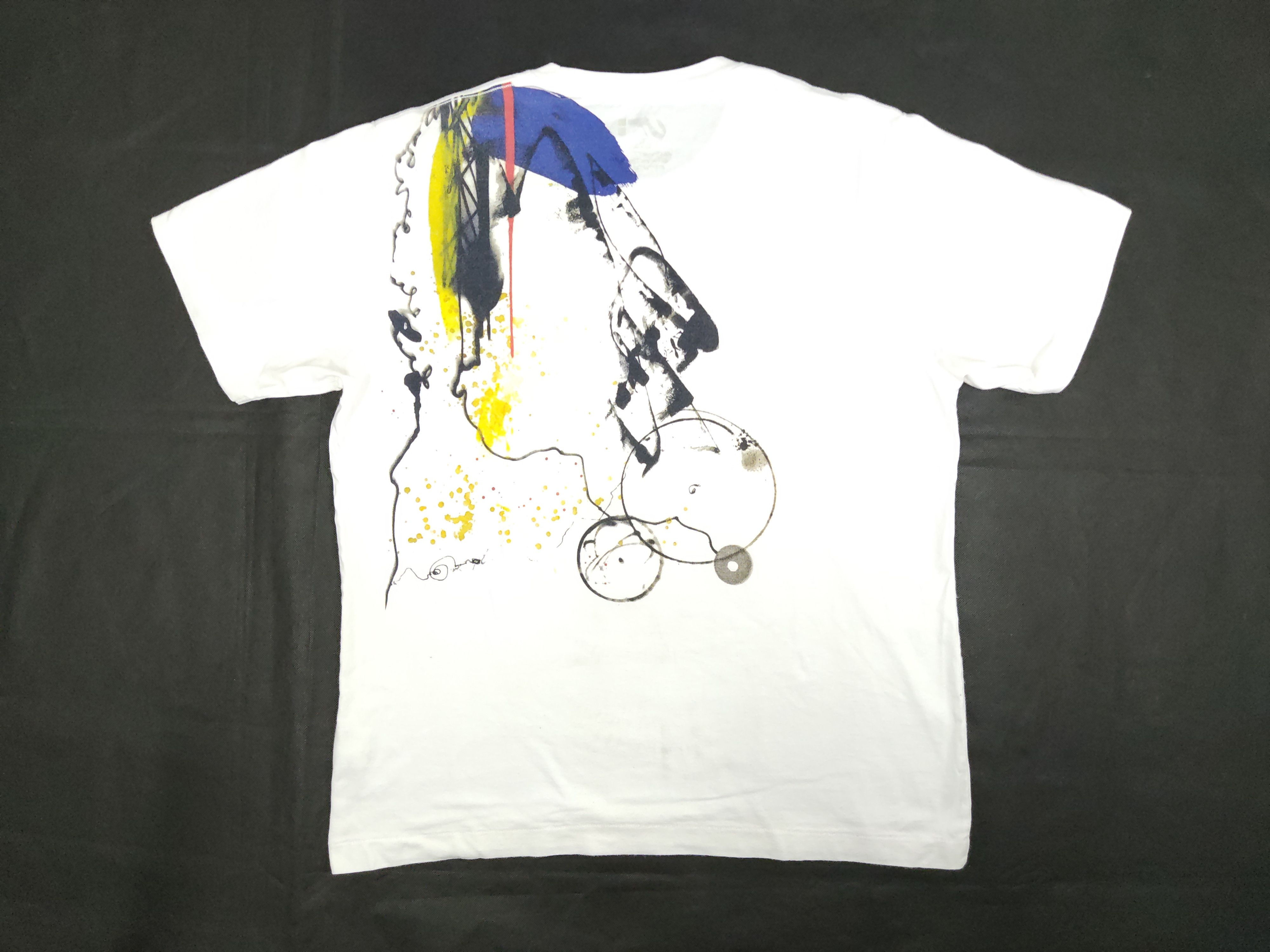 Designer Futura Abstract Expressionist Art Splash Paint Tee Size US L / EU 52-54 / 3 - 1 Thumbnail
