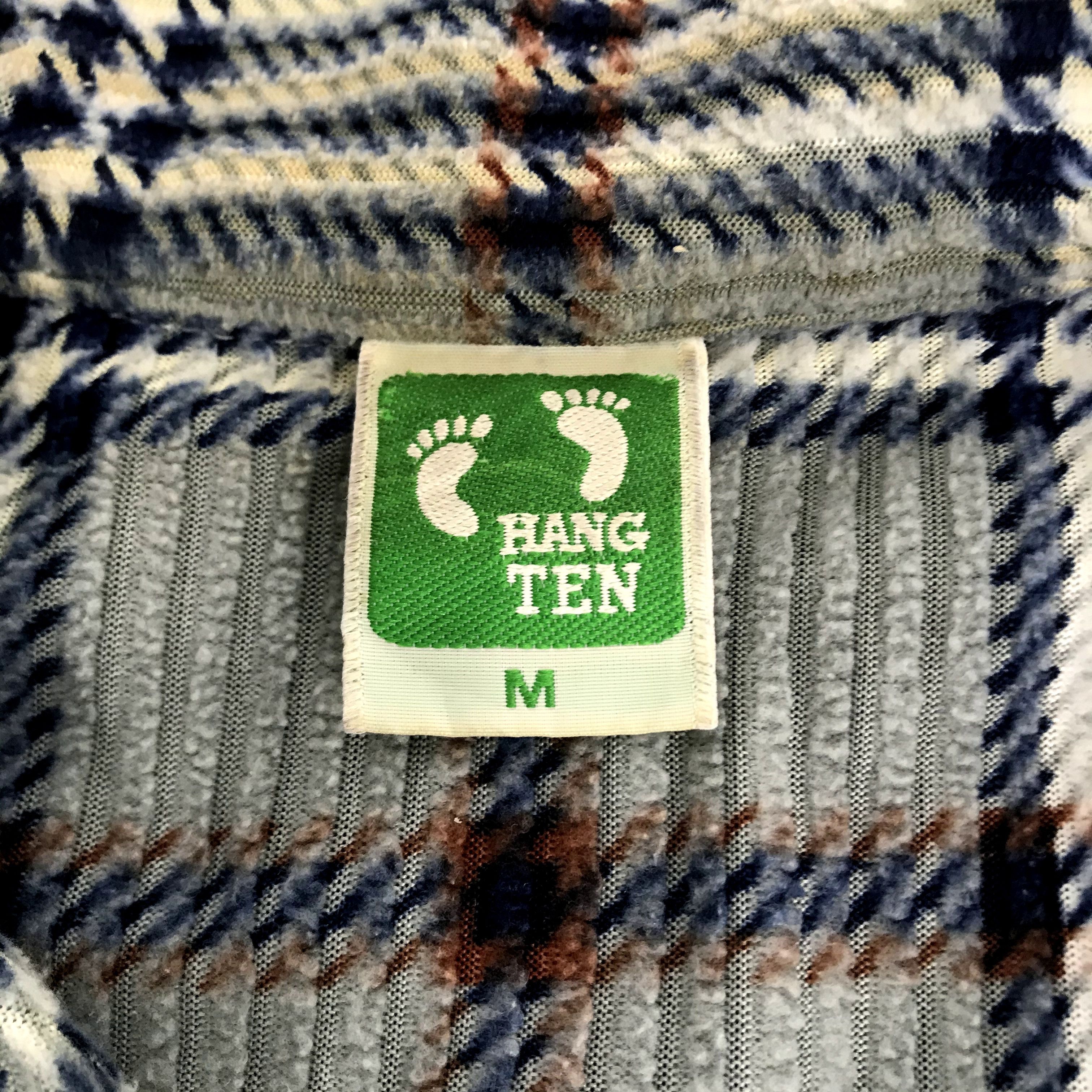 Hang Ten Vintage Hang Ten Flannel Corduroy Plaid Checked Shirt Size US M / EU 48-50 / 2 - 4 Thumbnail