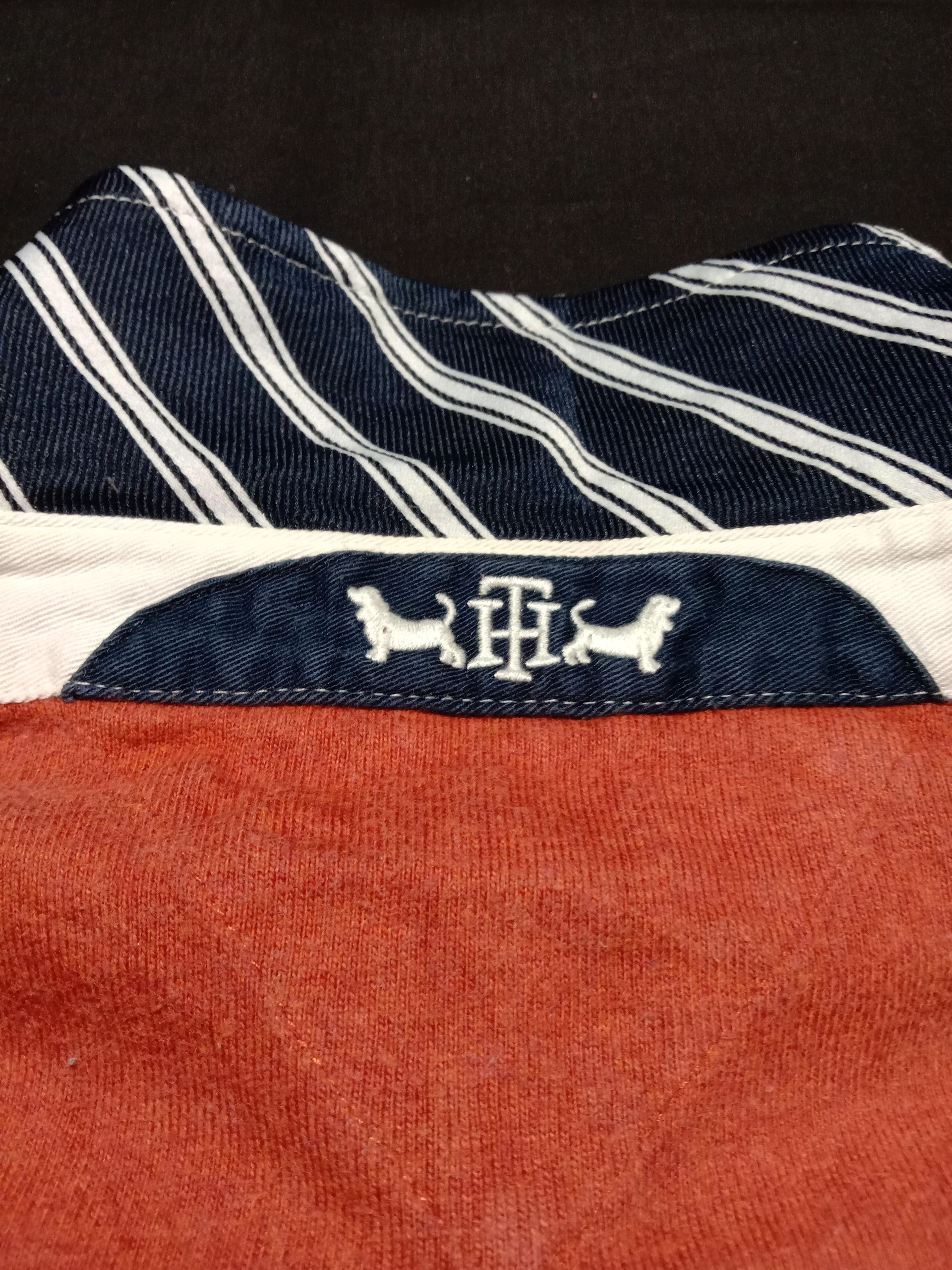 Tommy Hilfiger Tommy Hilfiger Long Sleeve Polo Shirt Embroidery Logo Size US L / EU 52-54 / 3 - 5 Thumbnail
