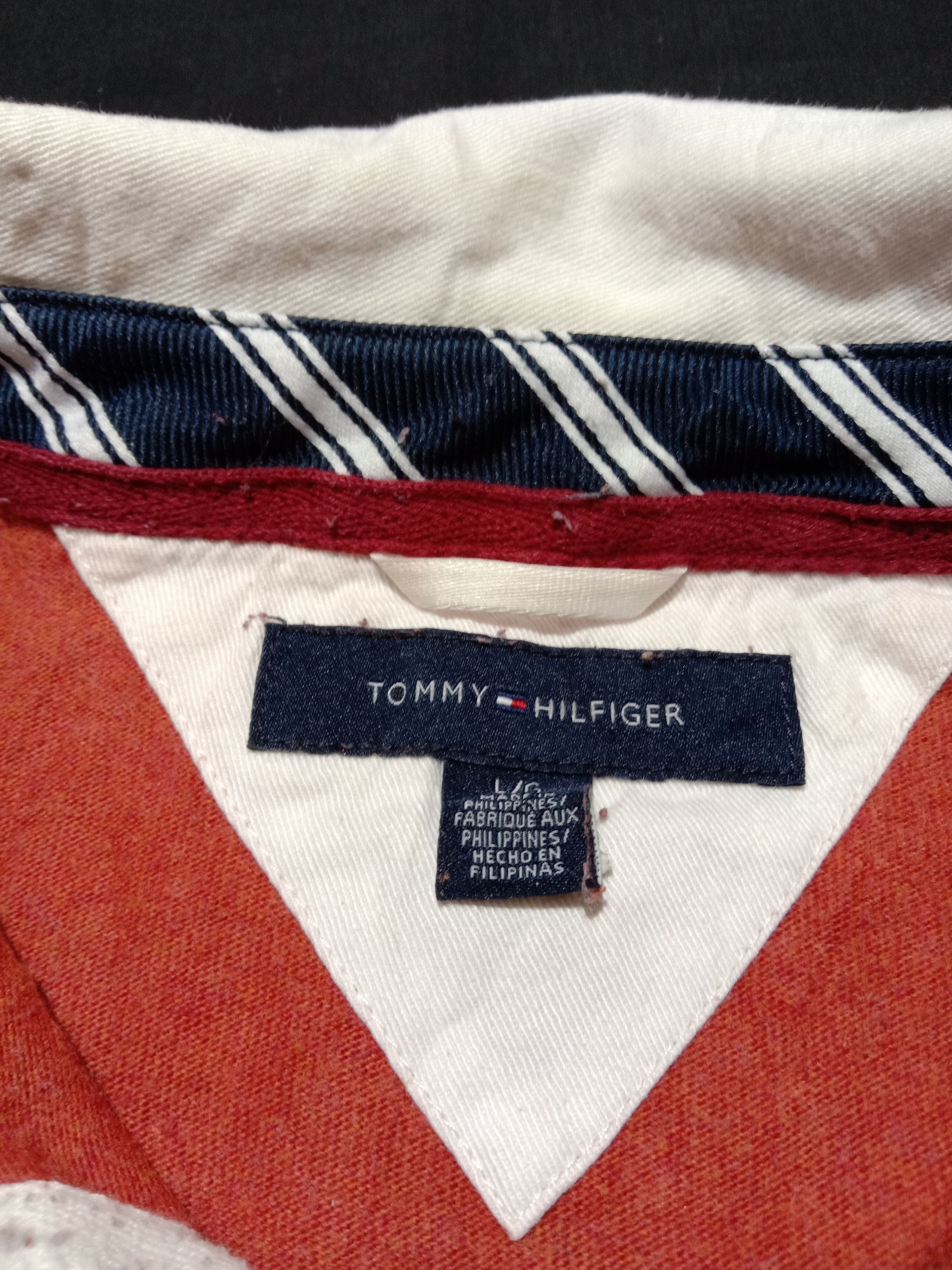 Tommy Hilfiger Tommy Hilfiger Long Sleeve Polo Shirt Embroidery Logo Size US L / EU 52-54 / 3 - 3 Thumbnail