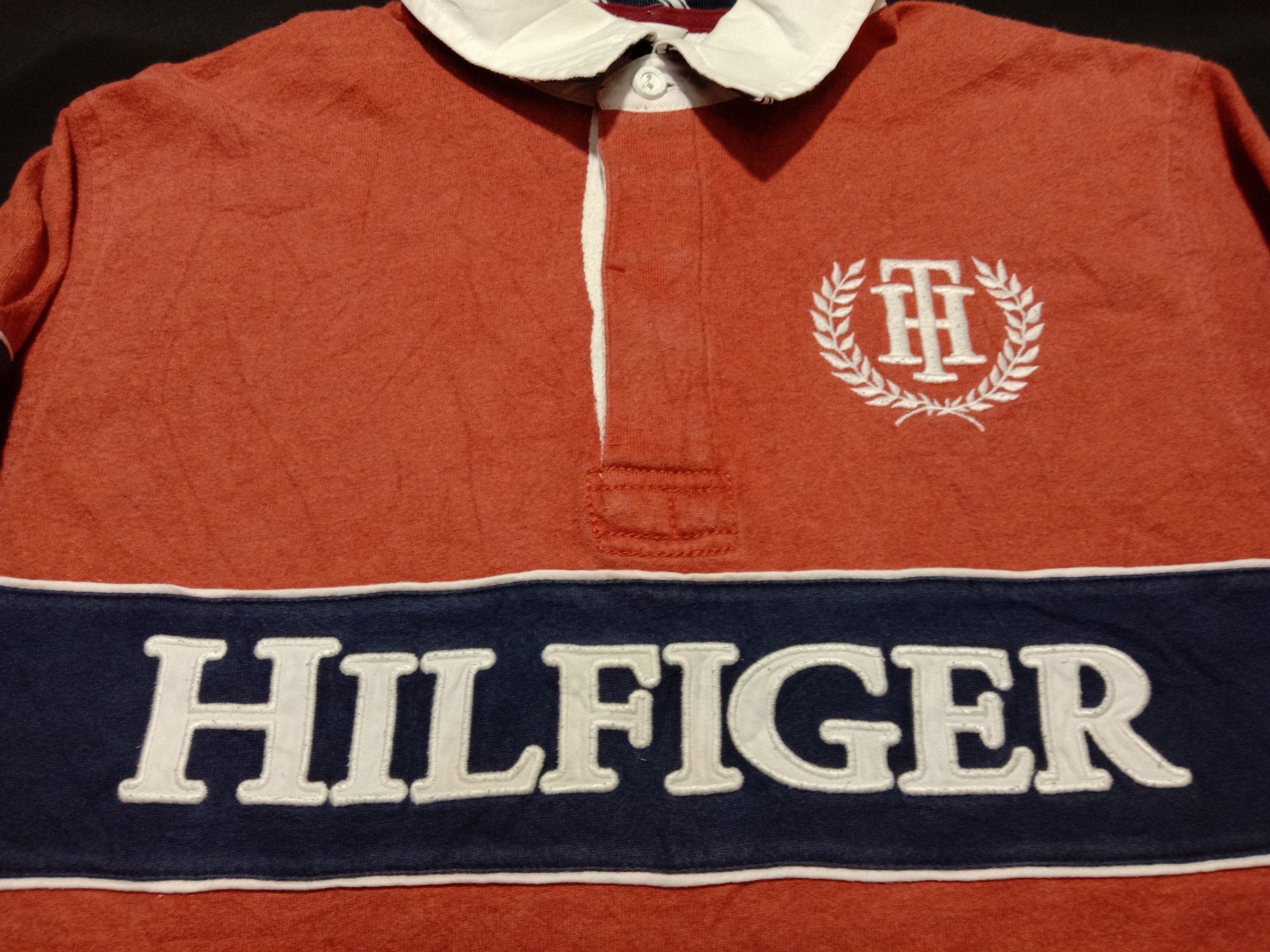 Tommy Hilfiger Tommy Hilfiger Long Sleeve Polo Shirt Embroidery Logo Size US L / EU 52-54 / 3 - 2 Thumbnail