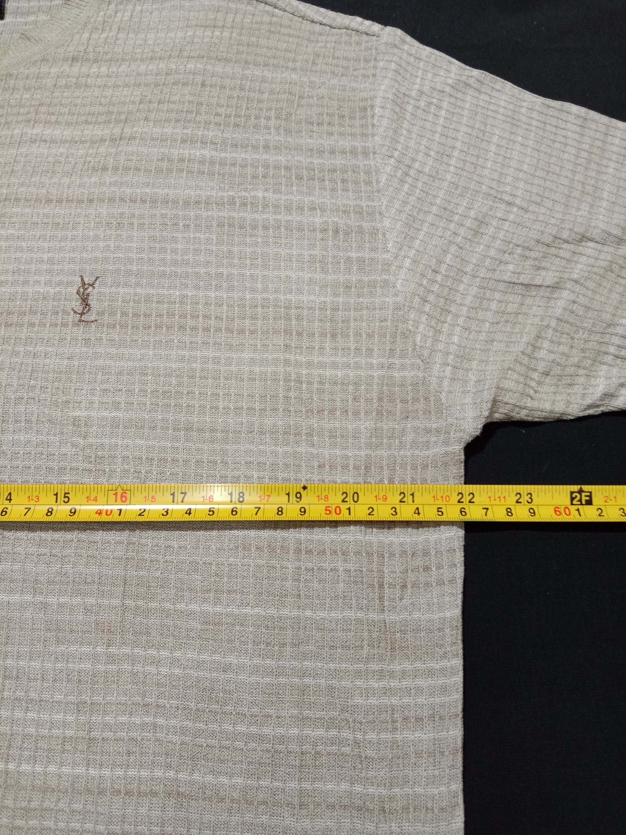 Yves Saint Laurent Yves Saint Laurent Pour Homme Embroidery Logo Size US L / EU 52-54 / 3 - 7 Thumbnail