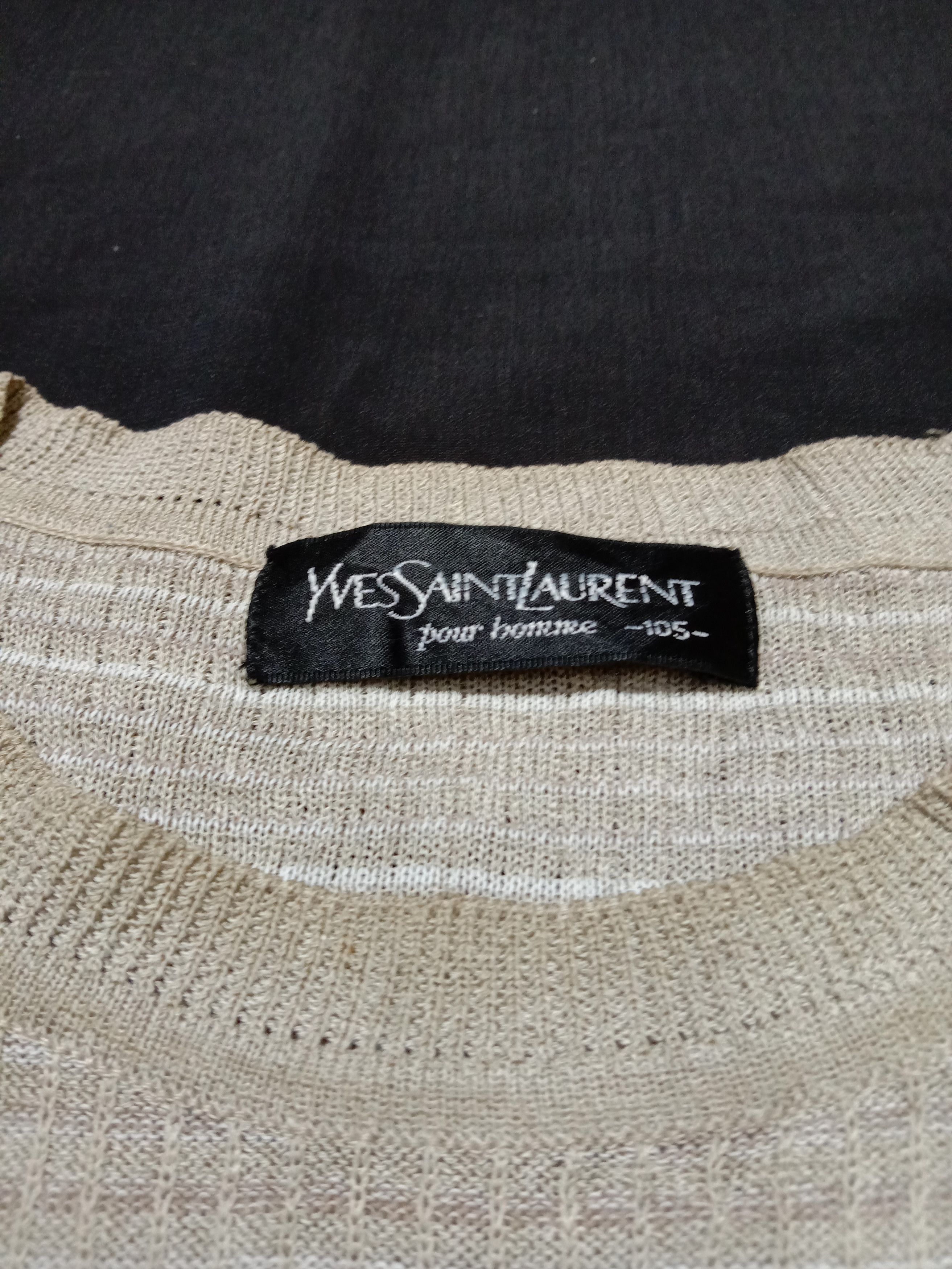 Yves Saint Laurent Yves Saint Laurent Pour Homme Embroidery Logo Size US L / EU 52-54 / 3 - 3 Thumbnail