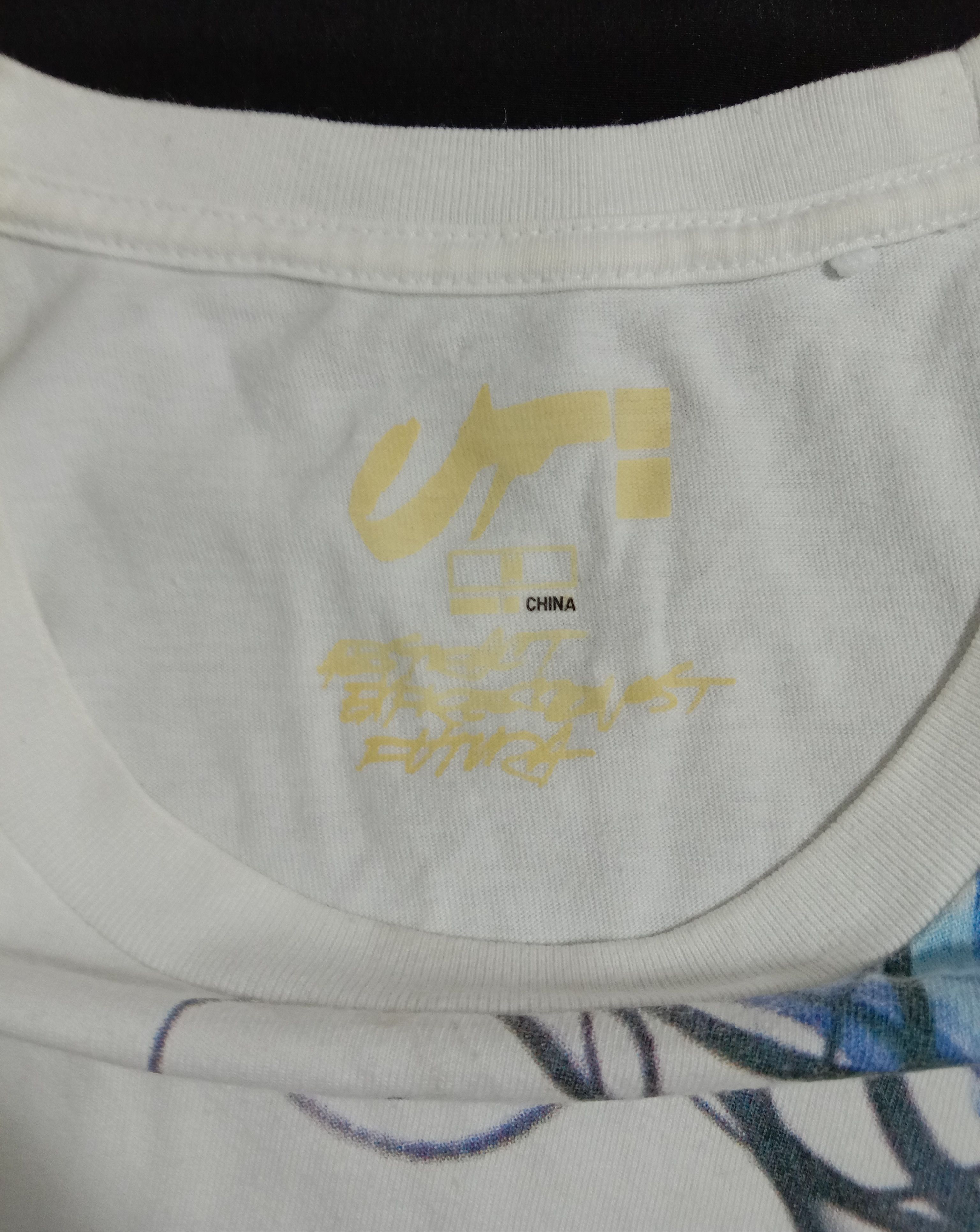 Futura Futura Grafitti Abstract Expressionist White Tee Uniqlo Size US S / EU 44-46 / 1 - 3 Thumbnail