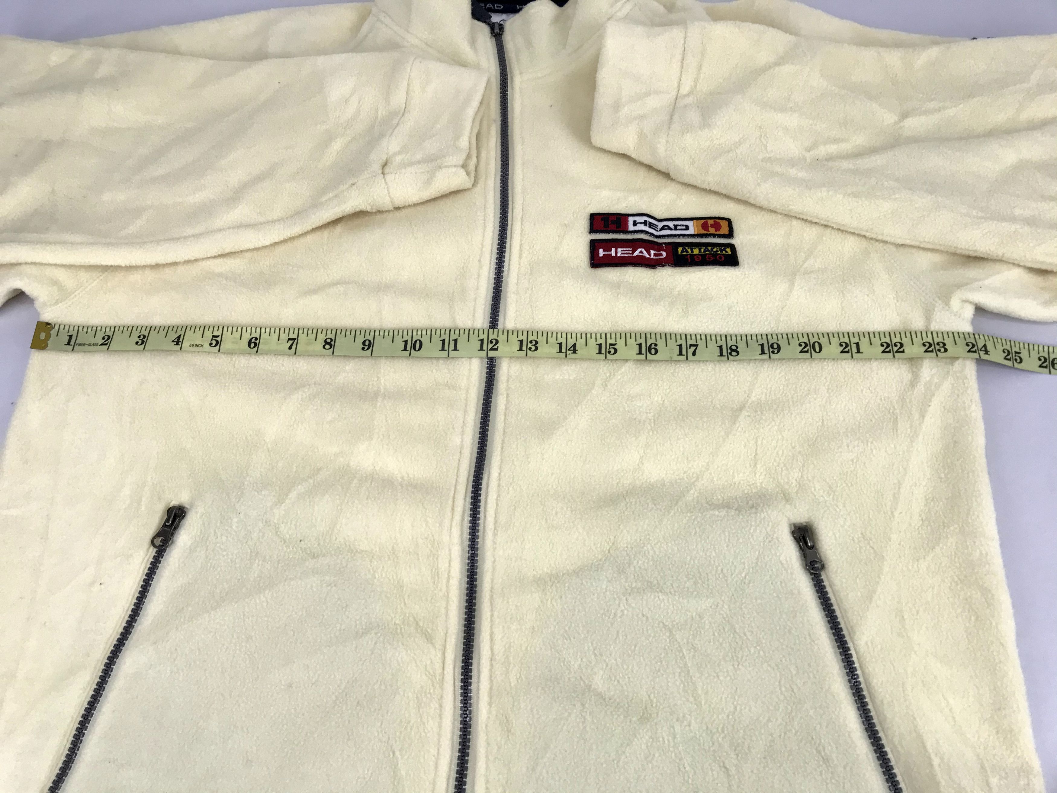 Vintage Vintage Head Fleece Pull Over Sweatshirt Jacket Streetwear Size US L / EU 52-54 / 3 - 10 Thumbnail