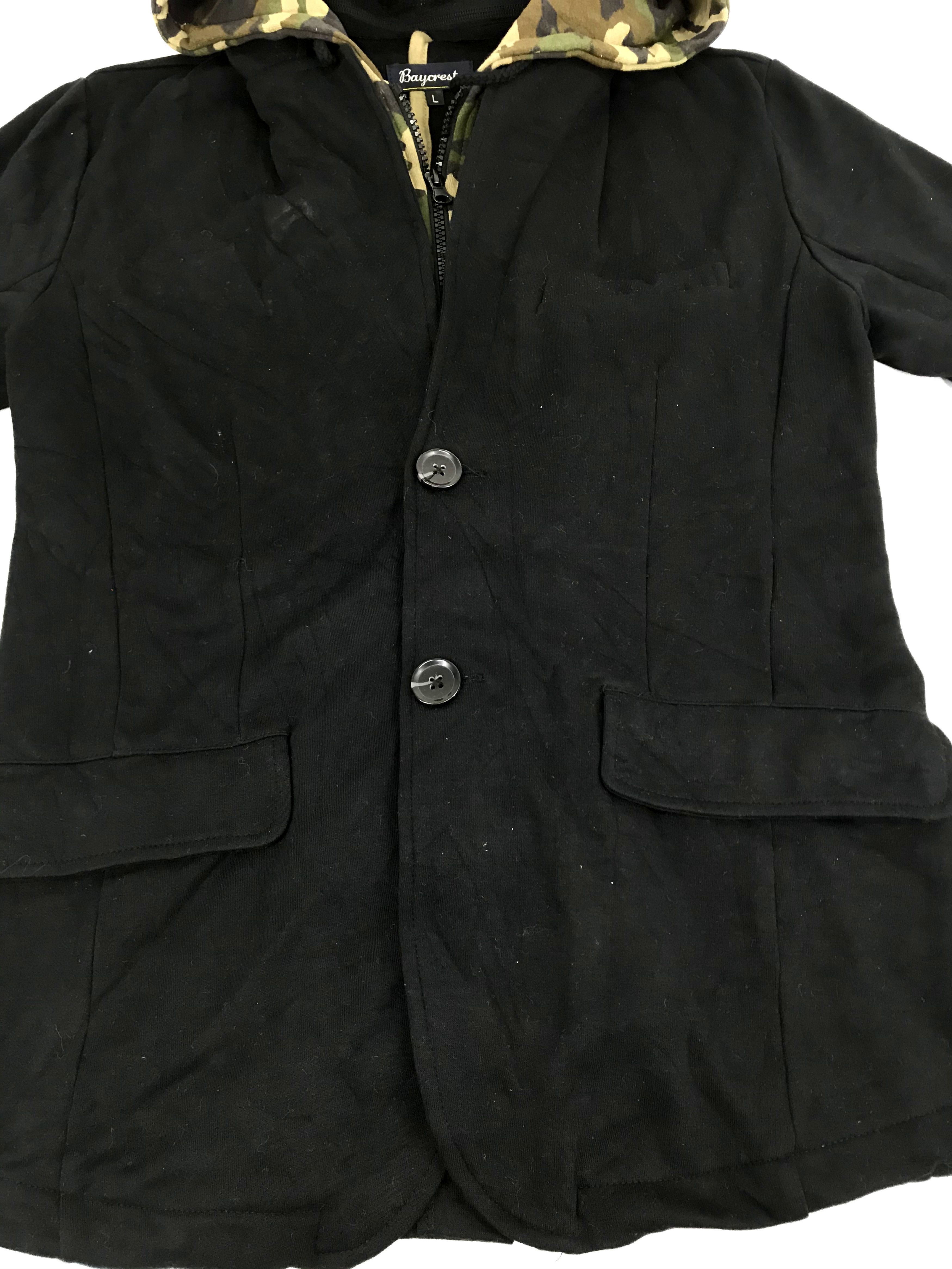 Japanese Brand Vintage Baycrest Camouflage Hood Hoodie Jacket Coat Blazer Size S / US 4 / IT 40 - 3 Thumbnail