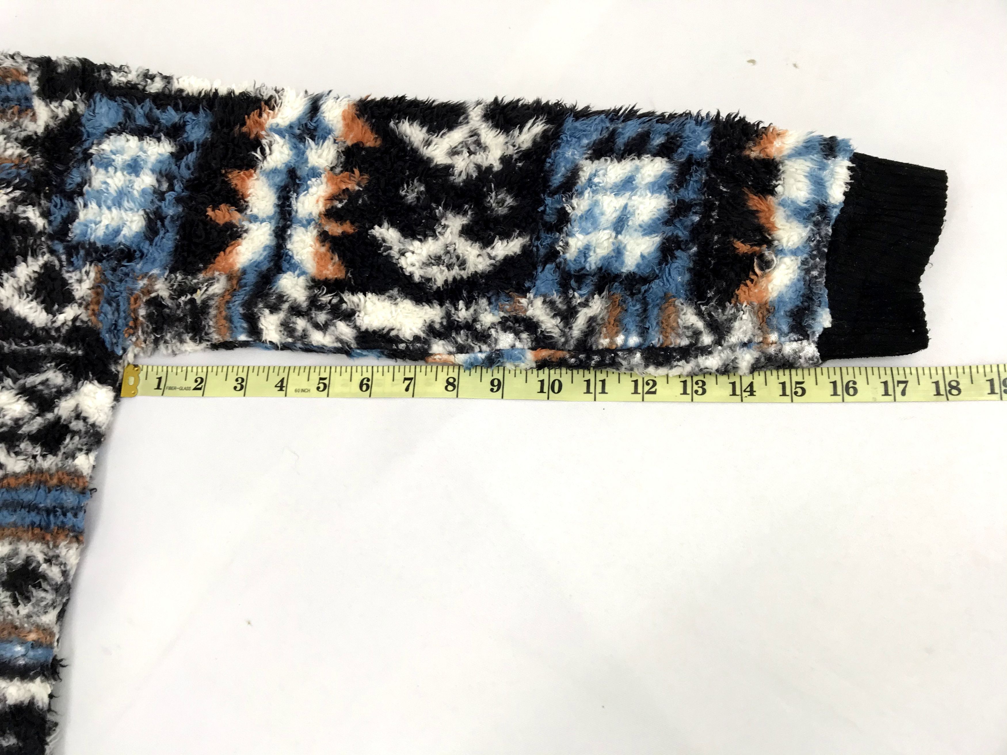Japanese Brand Art Creer Ethic Native Fleece Sweatshirt Jacket Multicolor Size L / US 10 / IT 46 - 9 Thumbnail
