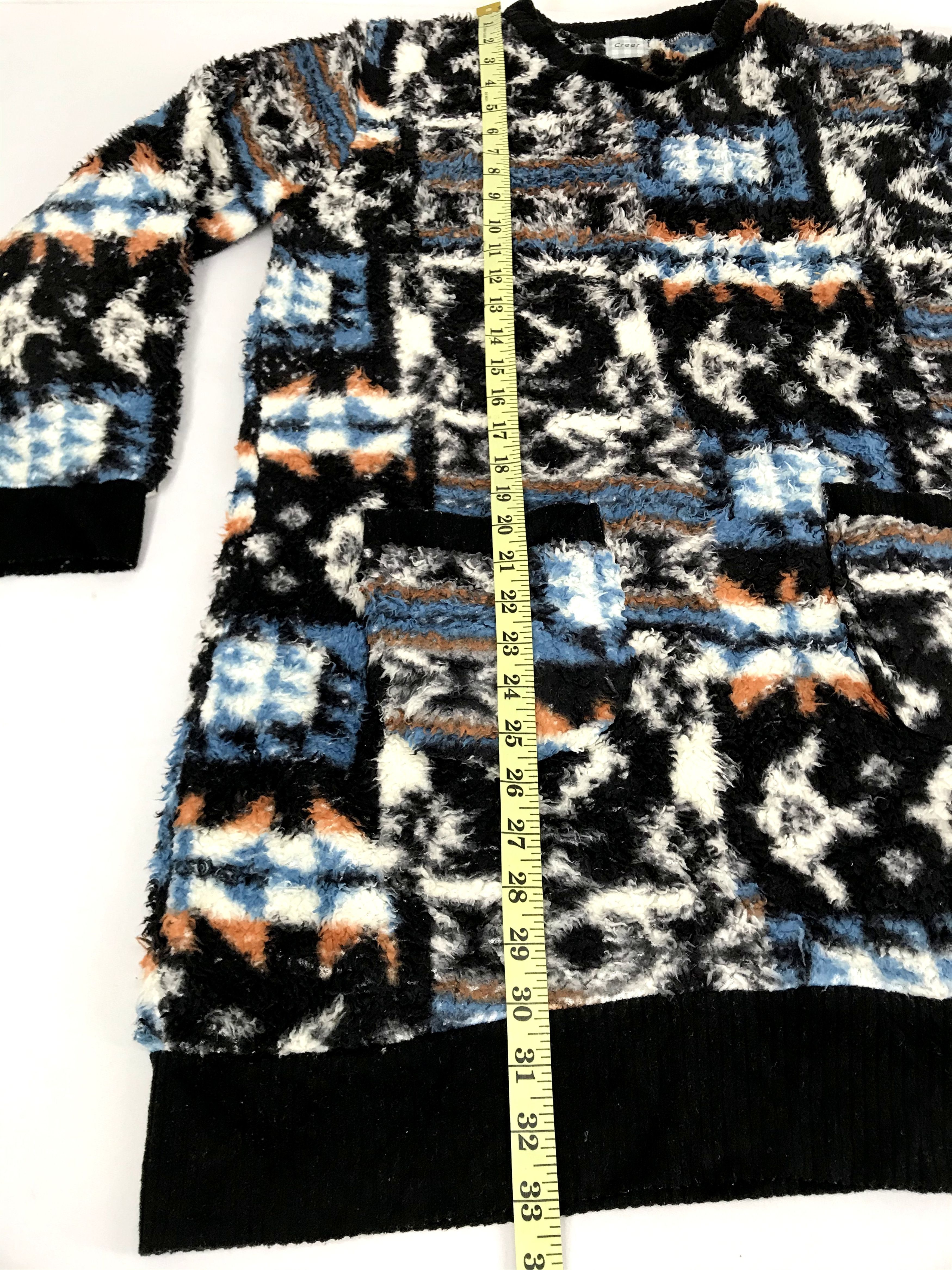 Japanese Brand Art Creer Ethic Native Fleece Sweatshirt Jacket Multicolor Size L / US 10 / IT 46 - 8 Thumbnail