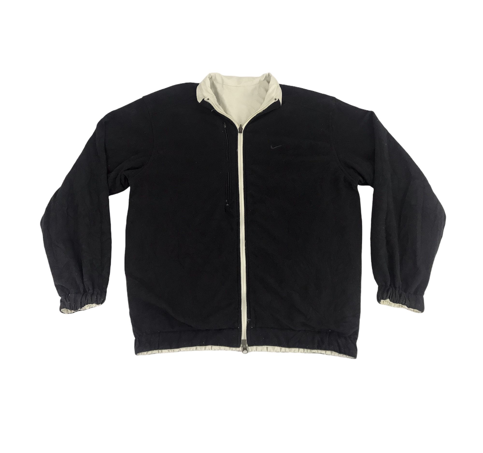 Nike Vintage Nike Fleece Therma Fit Jacket Athletic Padded Lined Size US M / EU 48-50 / 2 - 1 Thumbnail