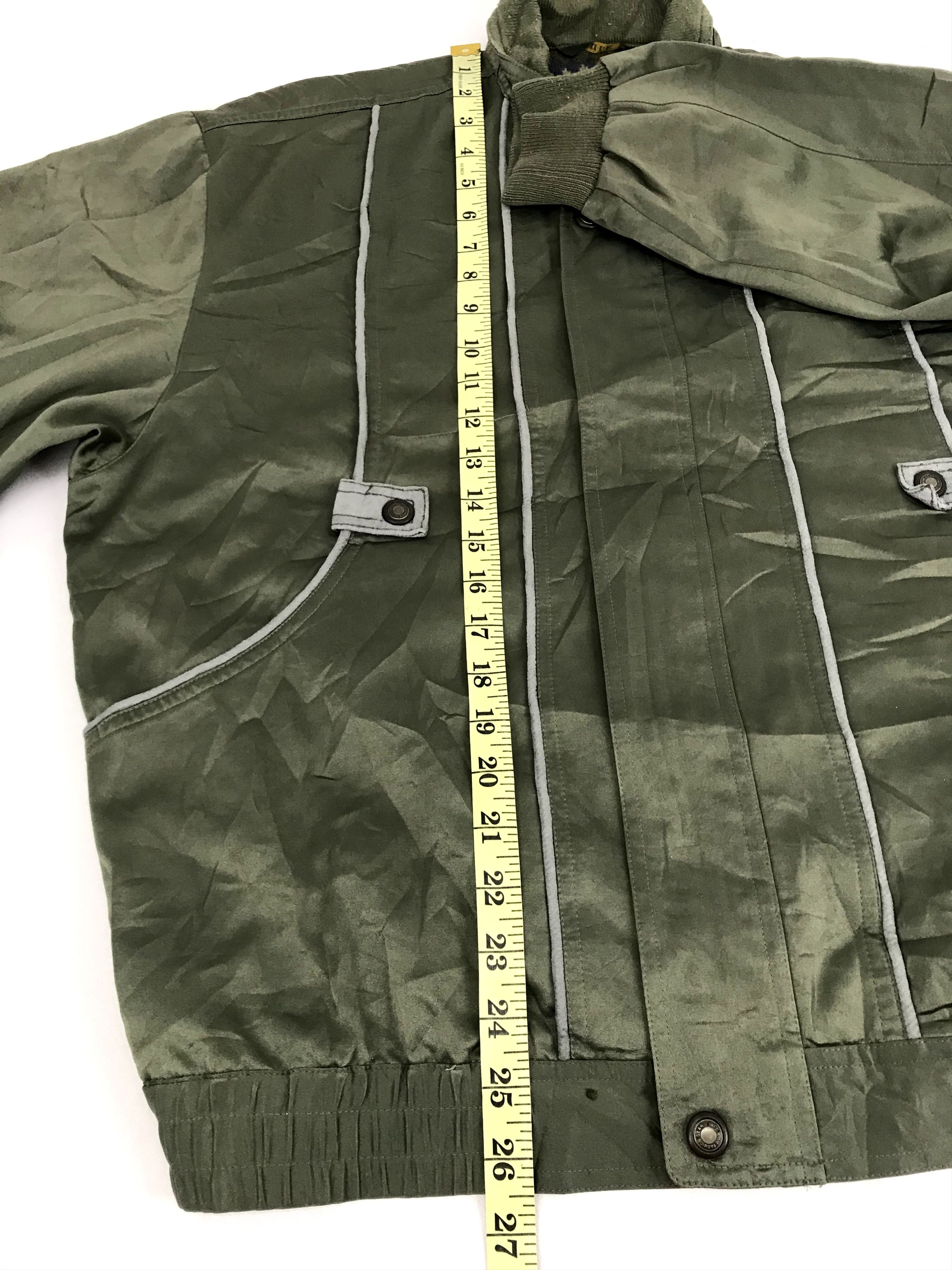 Vintage Vintage Gulk Rich Life Bomber Jacket Windbreaker Work Wear Size US L / EU 52-54 / 3 - 11 Thumbnail