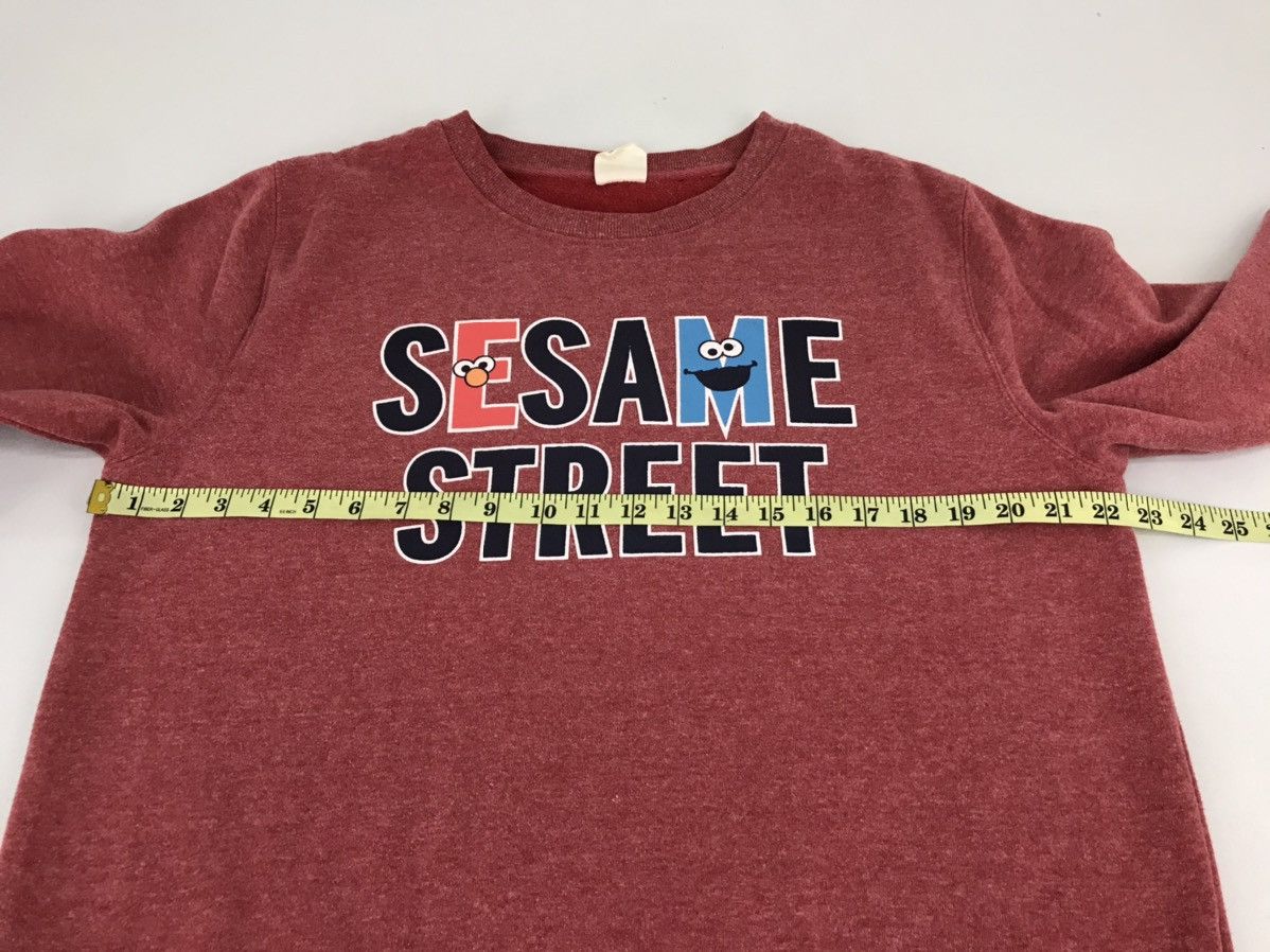 Vintage Vtg Sesame Street Animation Character Sweatshirt Spell Out Size L / US 10 / IT 46 - 6 Thumbnail