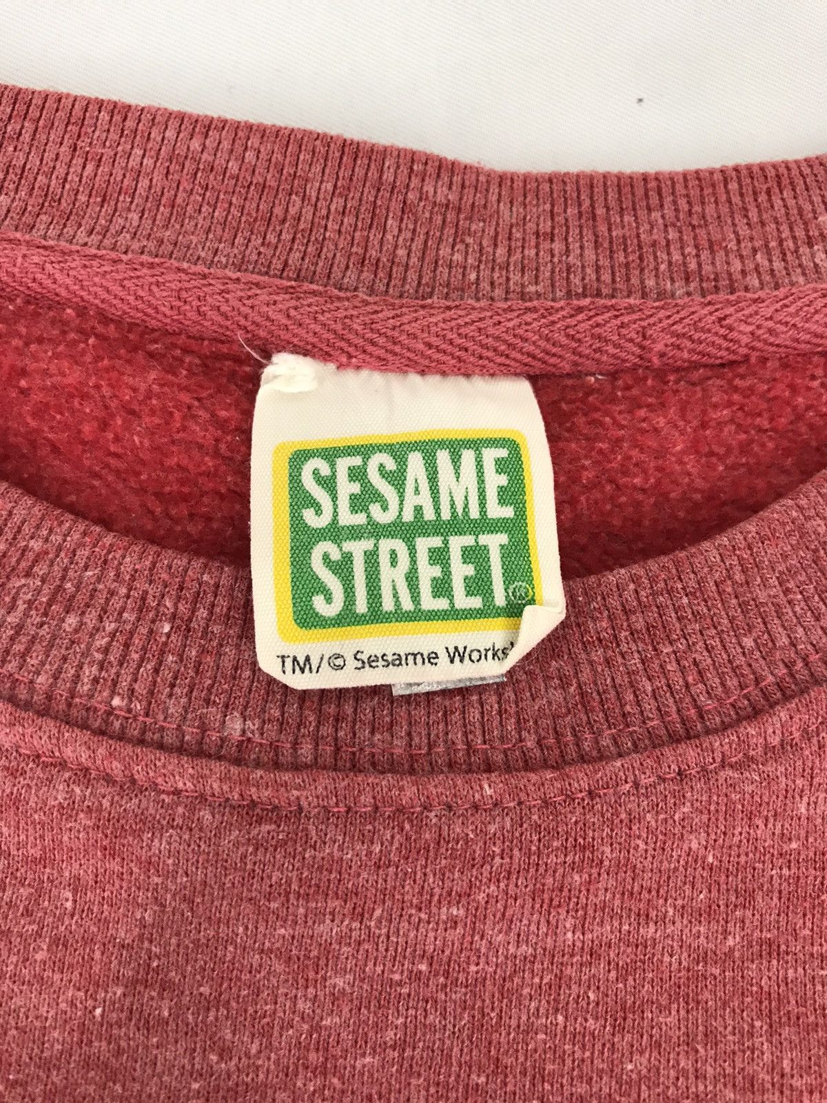 Vintage Vtg Sesame Street Animation Character Sweatshirt Spell Out Size L / US 10 / IT 46 - 3 Thumbnail