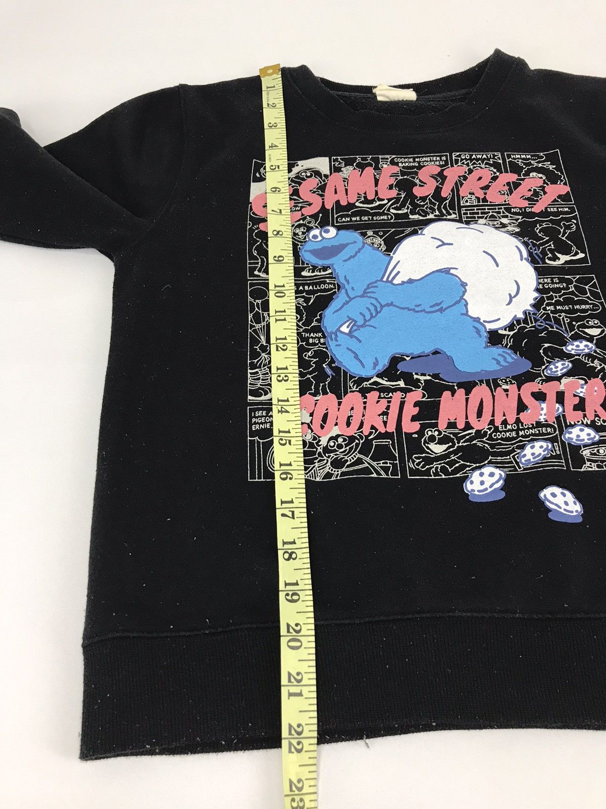 Vintage Vintage Sesame Street Cookie Master Sweatshirt Pull Over Size M / US 6-8 / IT 42-44 - 8 Thumbnail