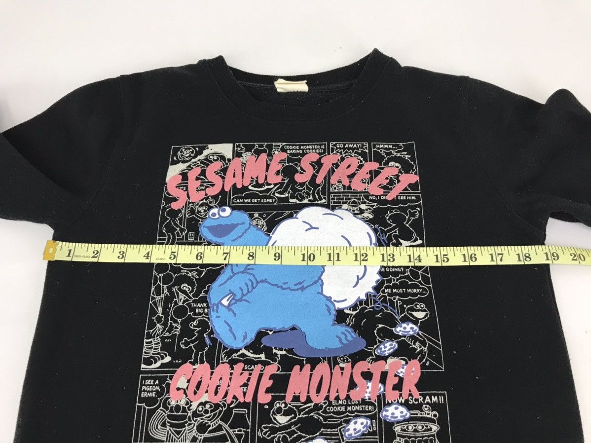 Vintage Vintage Sesame Street Cookie Master Sweatshirt Pull Over Size M / US 6-8 / IT 42-44 - 7 Thumbnail