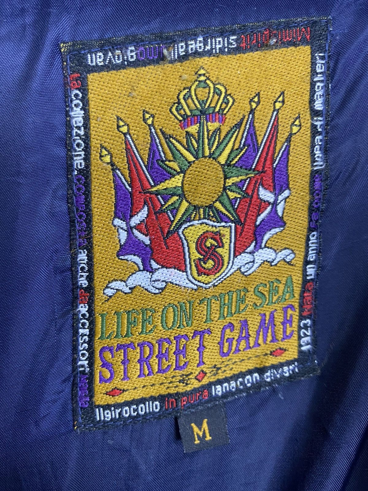 Japanese Brand STREET GAME FLEECE JACKET NICE DESIGN Size US M / EU 48-50 / 2 - 8 Thumbnail