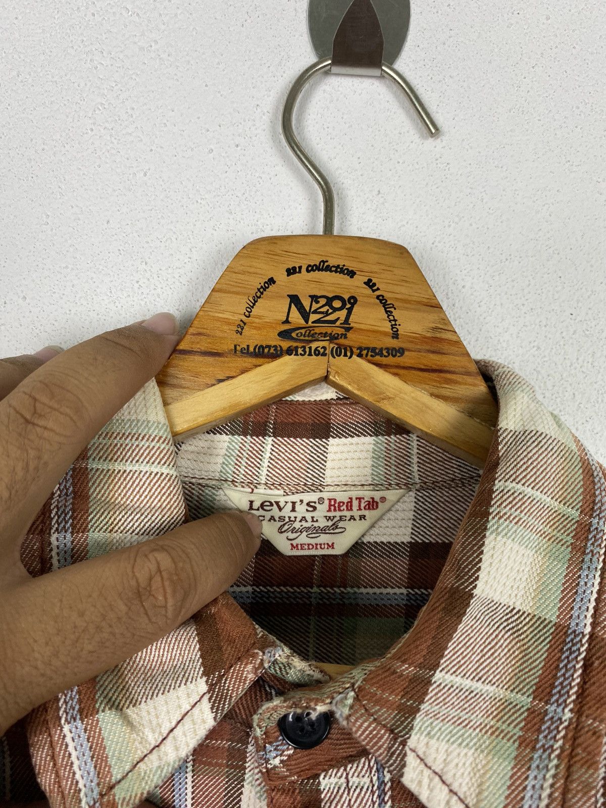 Levi's Vintage Levi’s Clothing Flannel Shirt Size US M / EU 48-50 / 2 - 4 Thumbnail