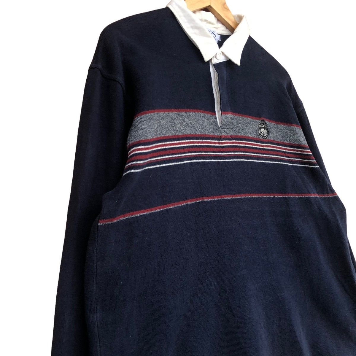 Chaps Ralph Lauren × Rugby Ralph Lauren Vintage y2k polo rugby chaps ralph lauren small logo Size US L / EU 52-54 / 3 - 4 Thumbnail