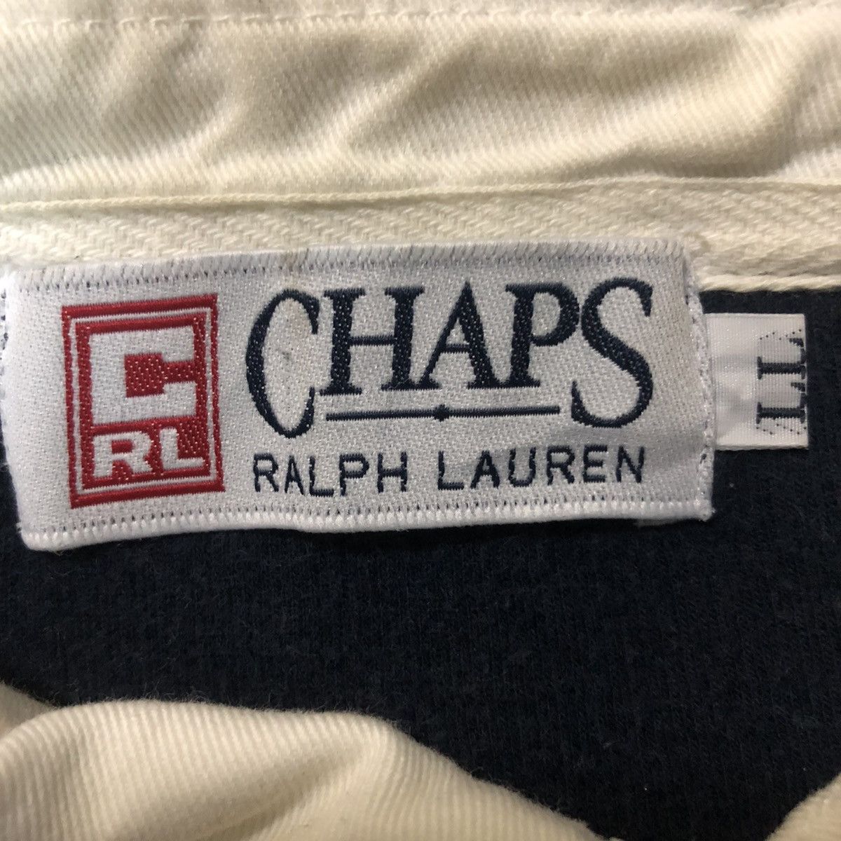 Chaps Ralph Lauren × Rugby Ralph Lauren Vintage y2k polo rugby chaps ralph lauren small logo Size US L / EU 52-54 / 3 - 6 Thumbnail