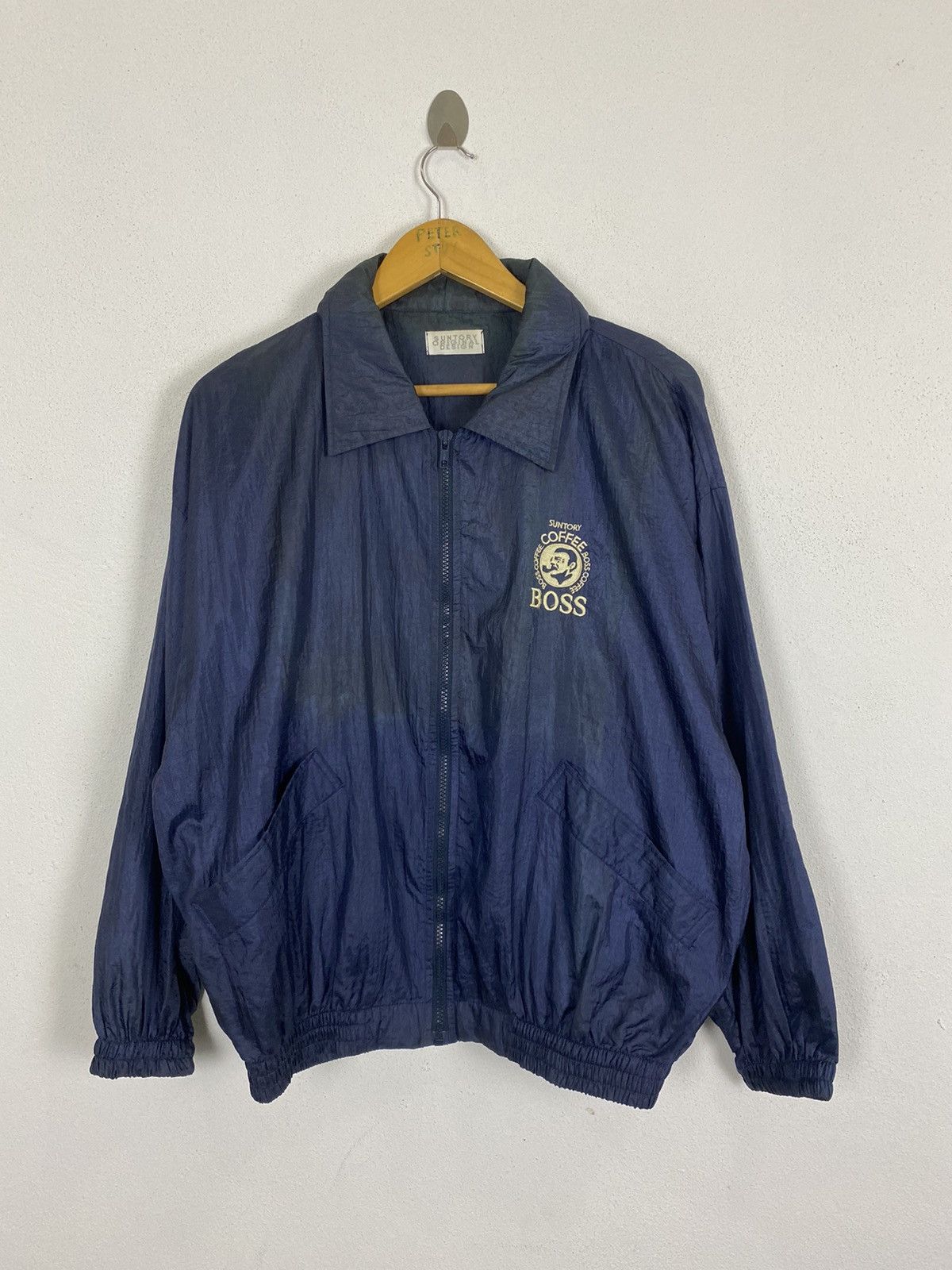 Japanese Brand × Vintage VINTAGE SUNTORY COFFEE BOSS BOMBER STYLE JACKET Size US L / EU 52-54 / 3 - 2 Thumbnail