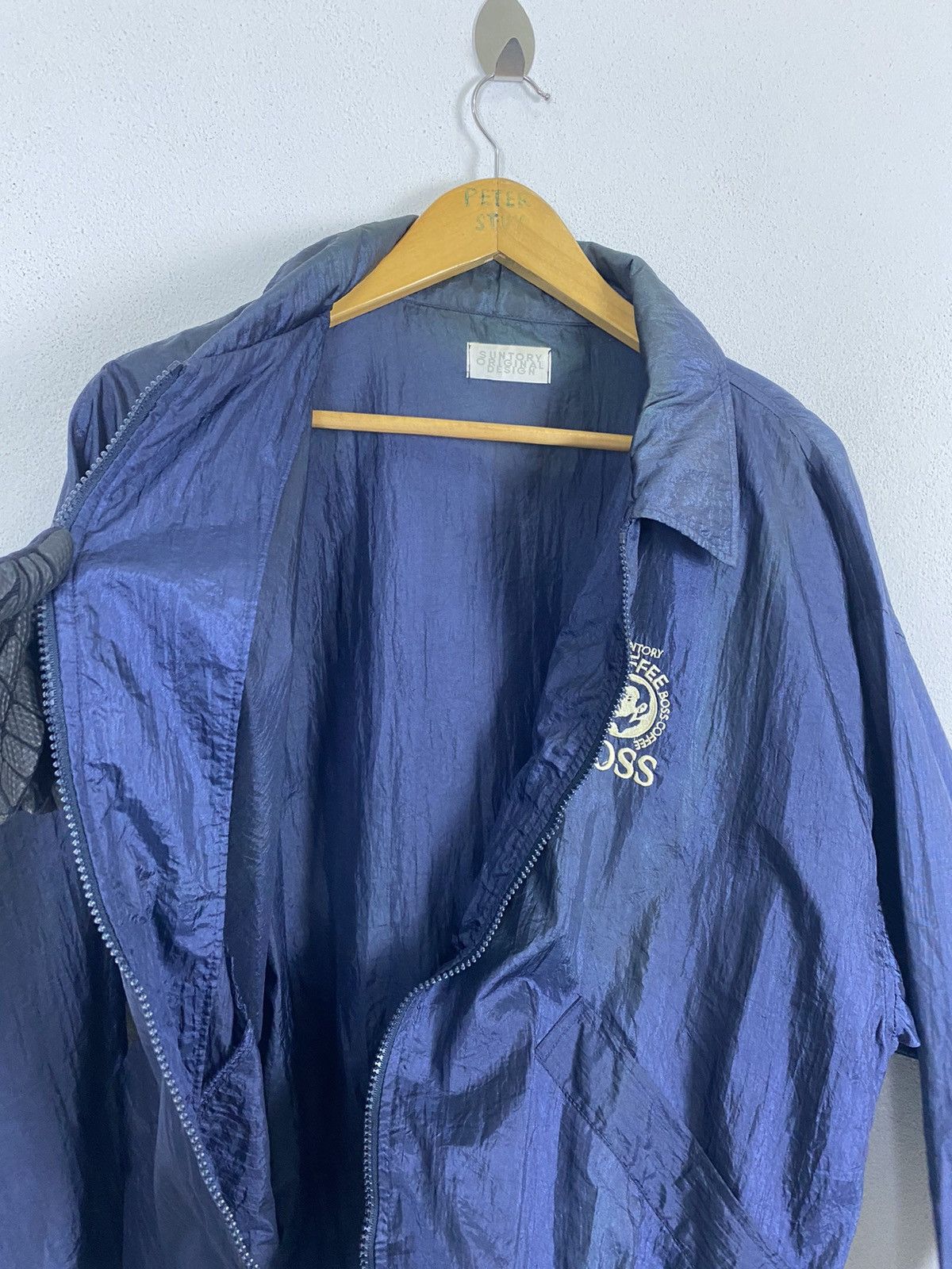 Japanese Brand × Vintage VINTAGE SUNTORY COFFEE BOSS BOMBER STYLE JACKET Size US L / EU 52-54 / 3 - 5 Thumbnail